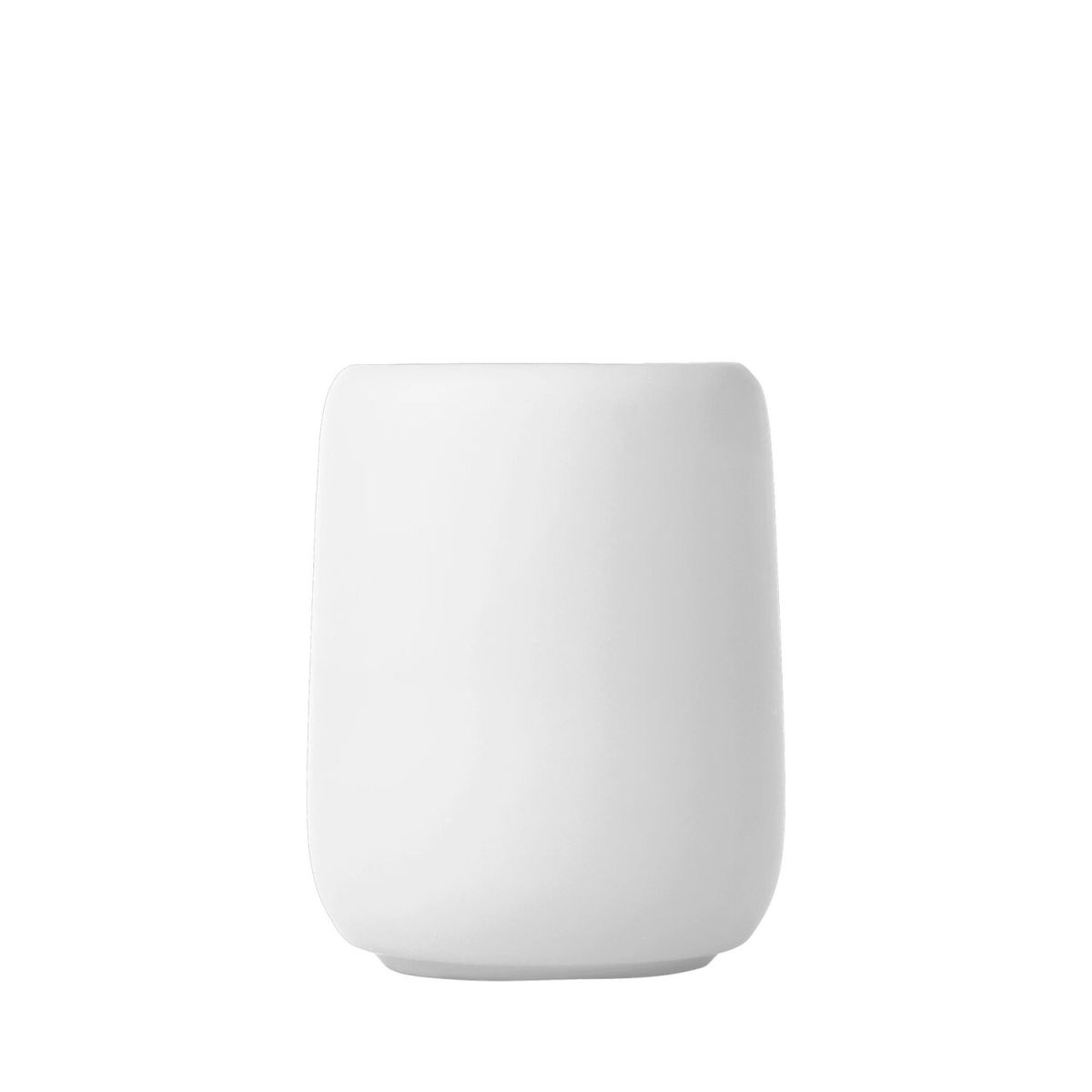 blomus Zahnputzbecher -SONO-; 8x8x8x10 cm (LxBxØxH); weiß