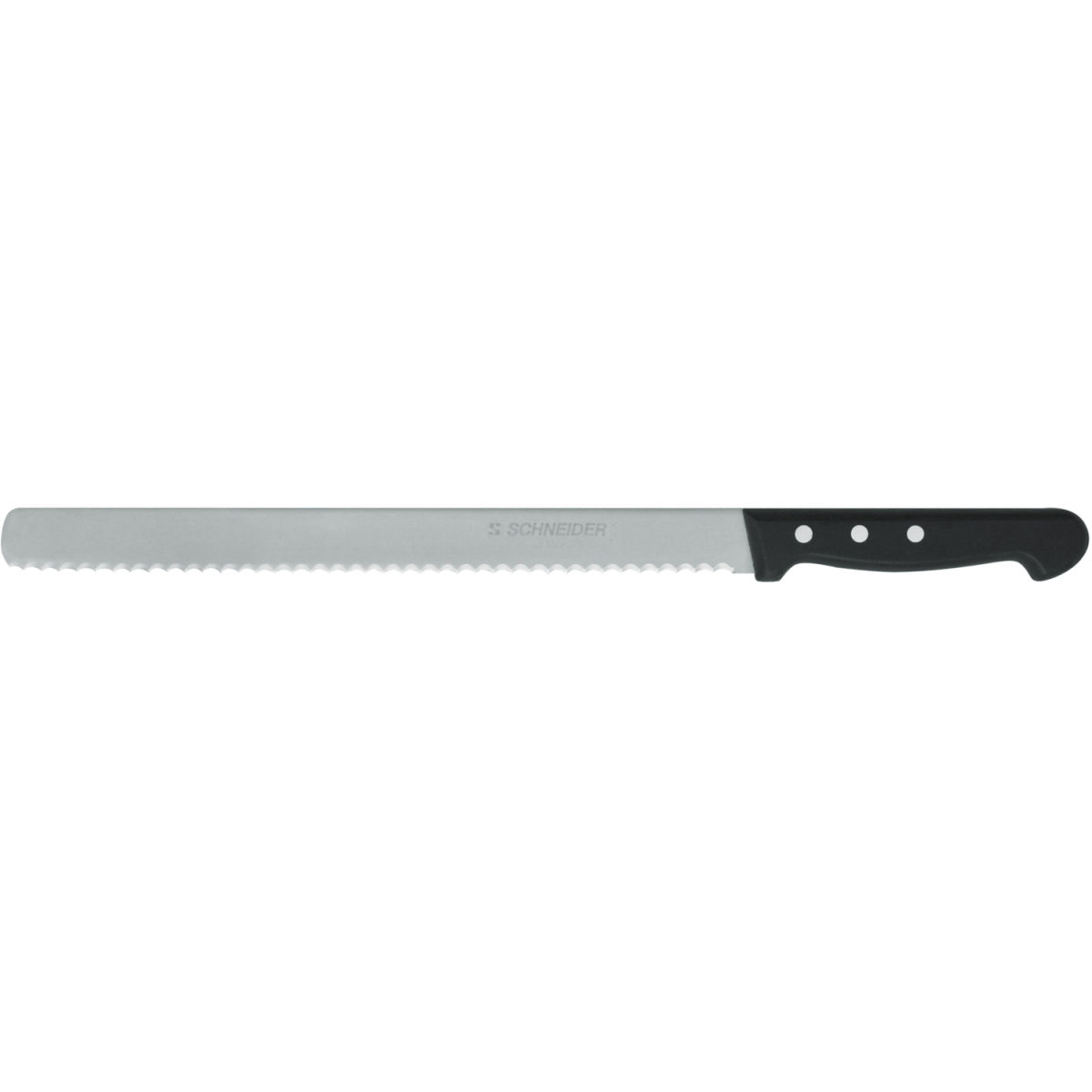 Schneider Konditormesser Welle Klingenlänge 26 cm, 26 cm (L); schwarz