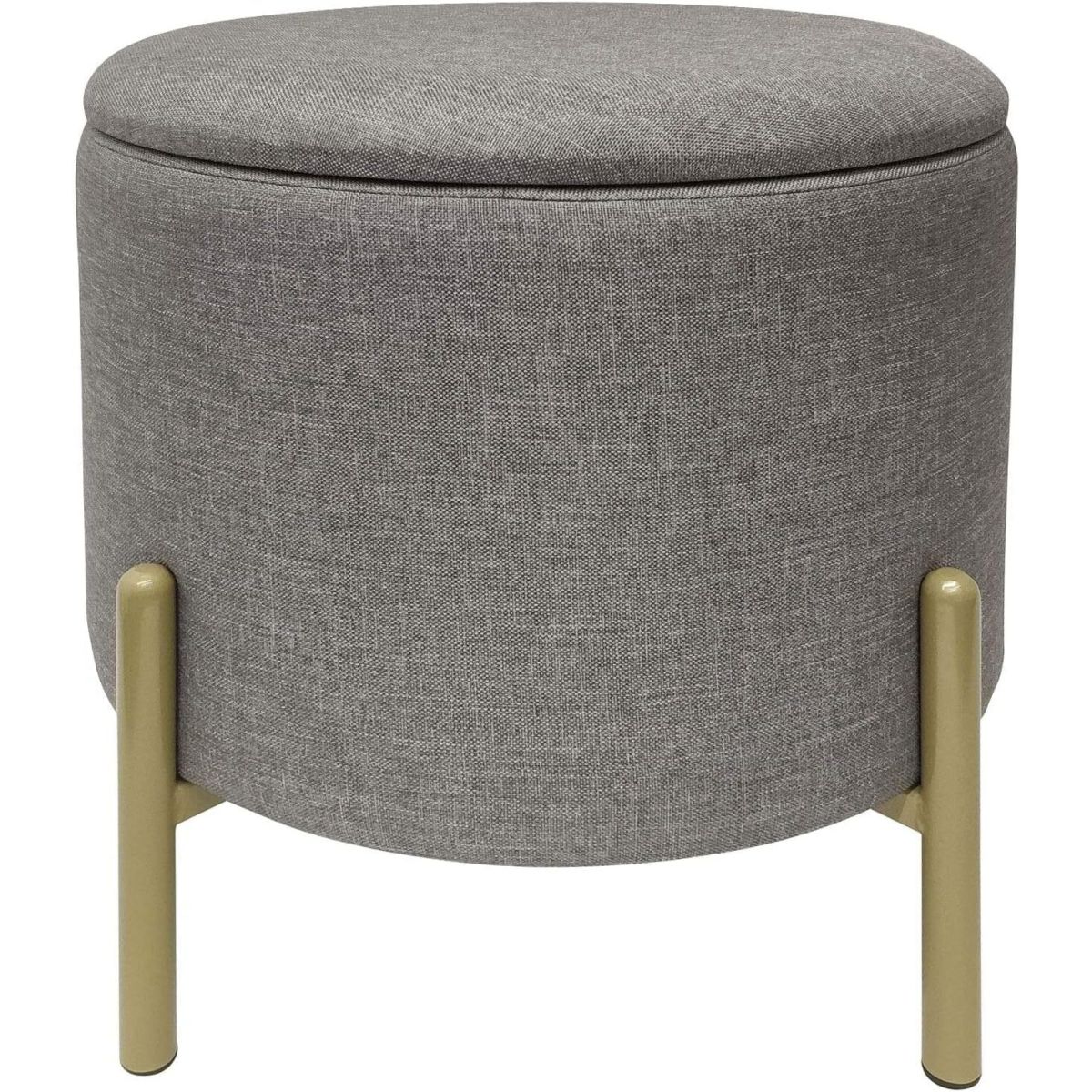 ECHTWERK Sitzhocker 36x40x40x40 cm (BxTxHxL); grau