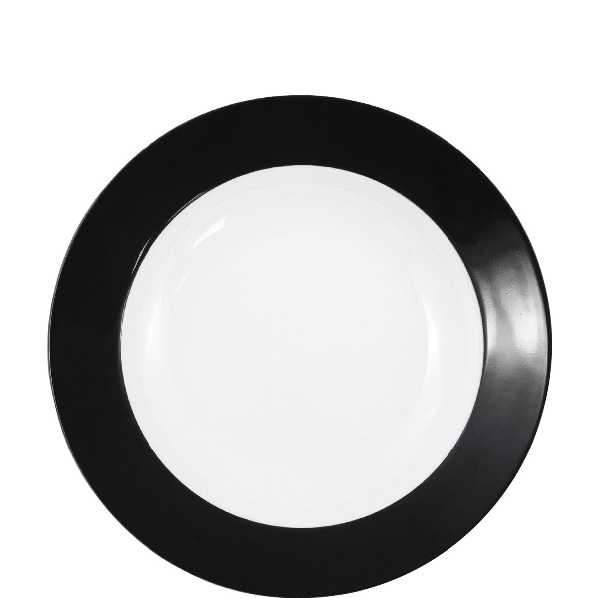 Kahla Suppenteller Pronto Colore 310 ml, 22.1x3.8 cm (ØxH); schwarz; rund; 6 Stück / Pack