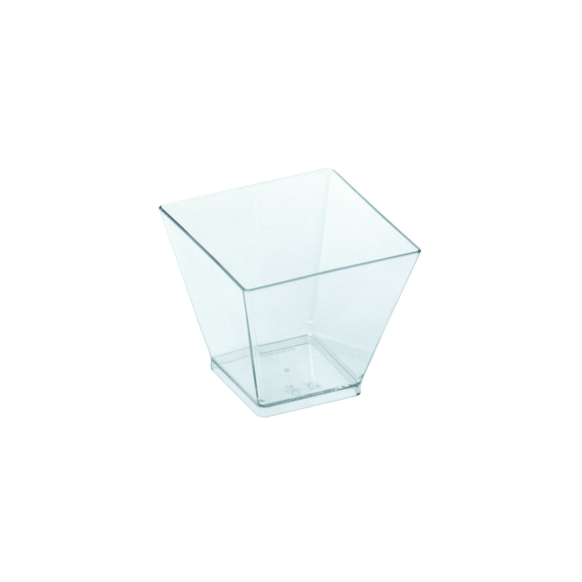 designline Becher designline KOVA PS 60 ml, 4.5 cm (H); transparent; konisch; 300 Stück / Pack