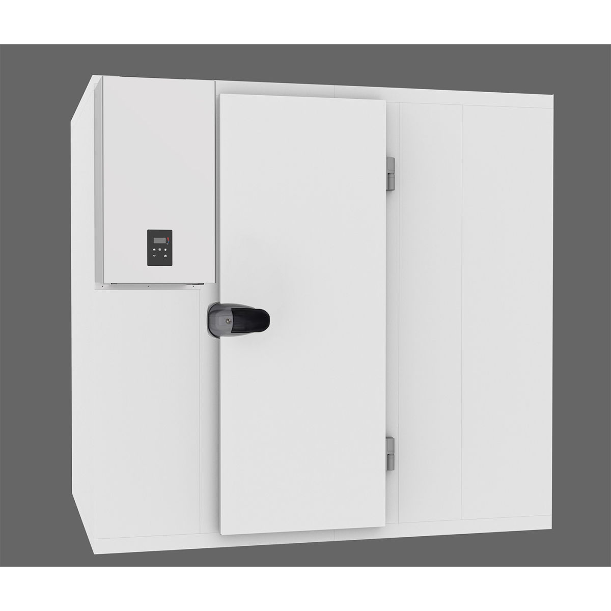A&S Polarny Tiefkühlzelle Wandstärke 120mm inkl. Kühlaggregat 9 m³, 270x220x240 cm (BxHxT); weiß