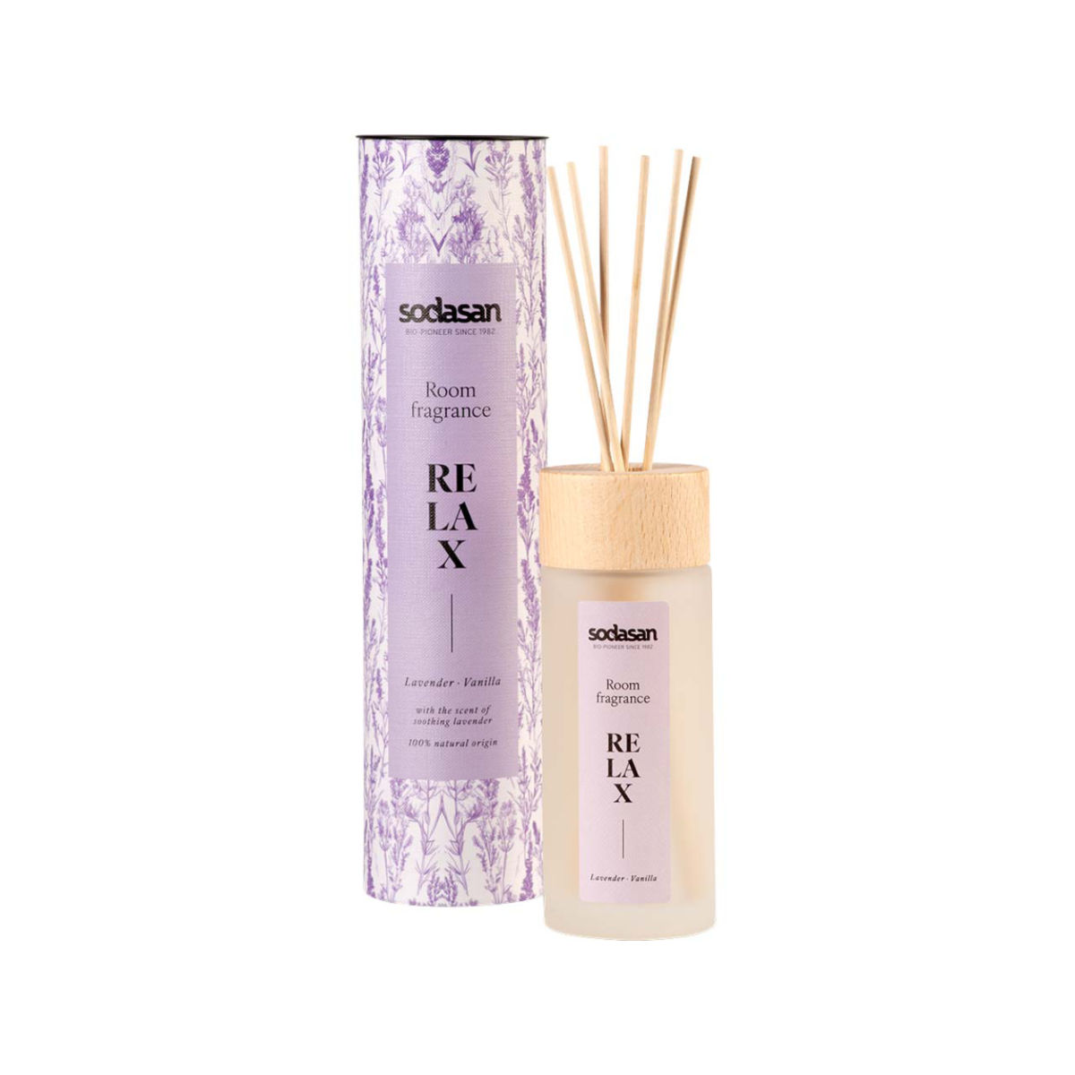 Sodasan Raumduft Lavender 200 ml; 200 ml, 200 ml, 9.5x25.5 cm (BxH); weiß/lila