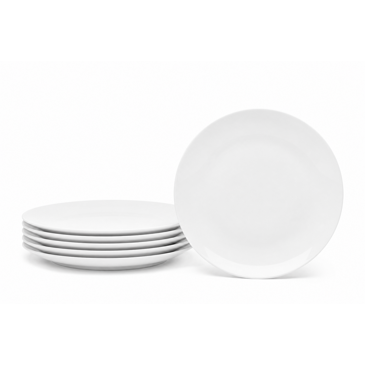 van Well Buffetteller 24 cm New York; 24x2.6 cm (ØxH); weiß; rund; 6 Stück / Pack
