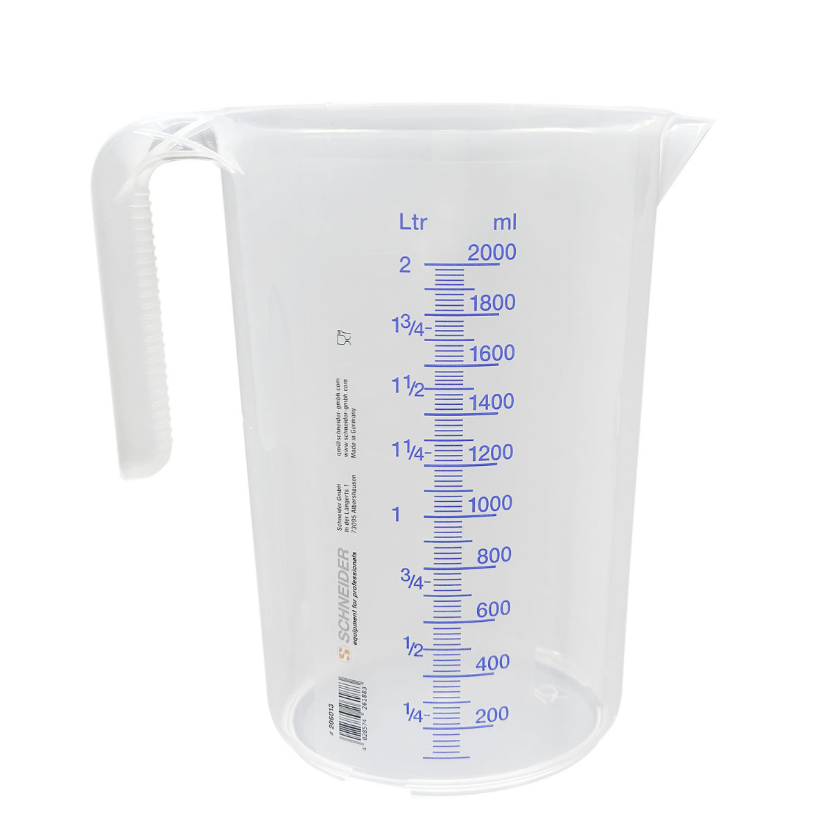 Schneider Messbecher 2000 ml; natur