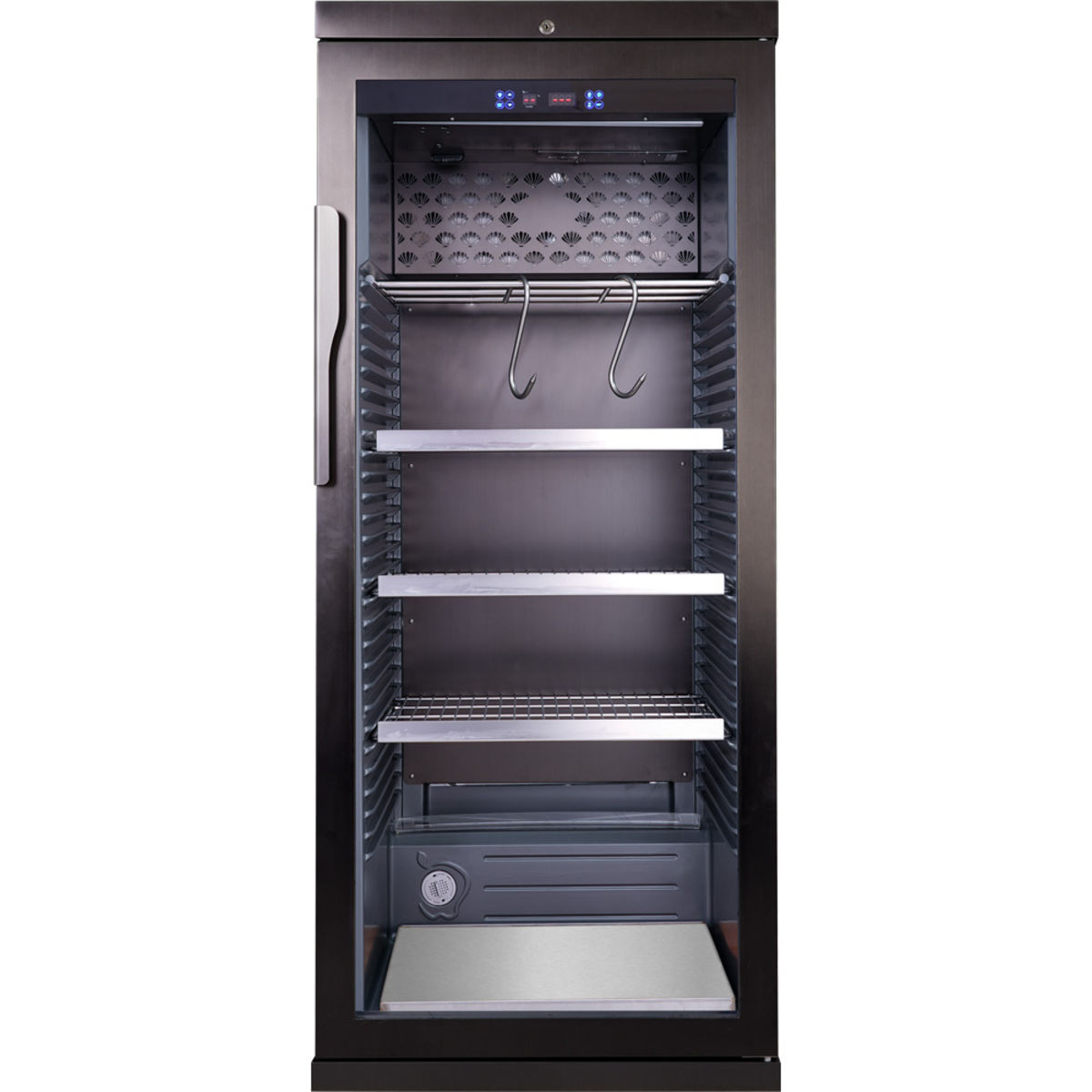 Stalgast Dry Aging Fleischreifeschrank, 400 Liter 70x165x80 cm (BxHxT); schwarz