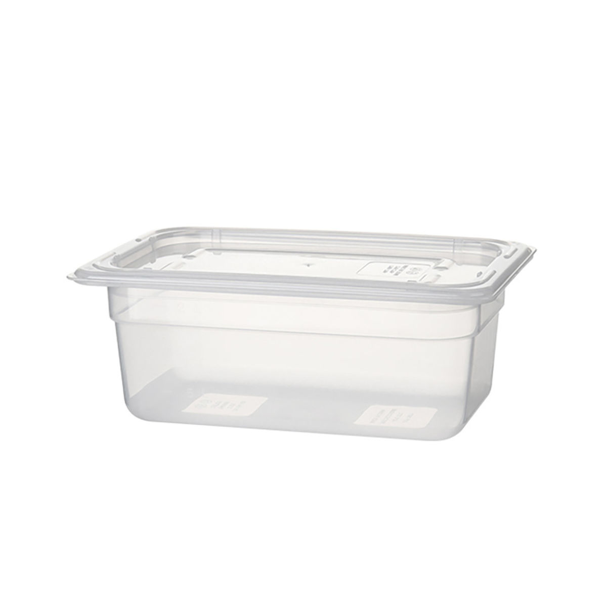 Stalgast Gastronormbehälter Protect, GN 1/4, Polypropylen GN 1/4, 0.0028 l, 26.5x16.2 cm (BxT); transparent