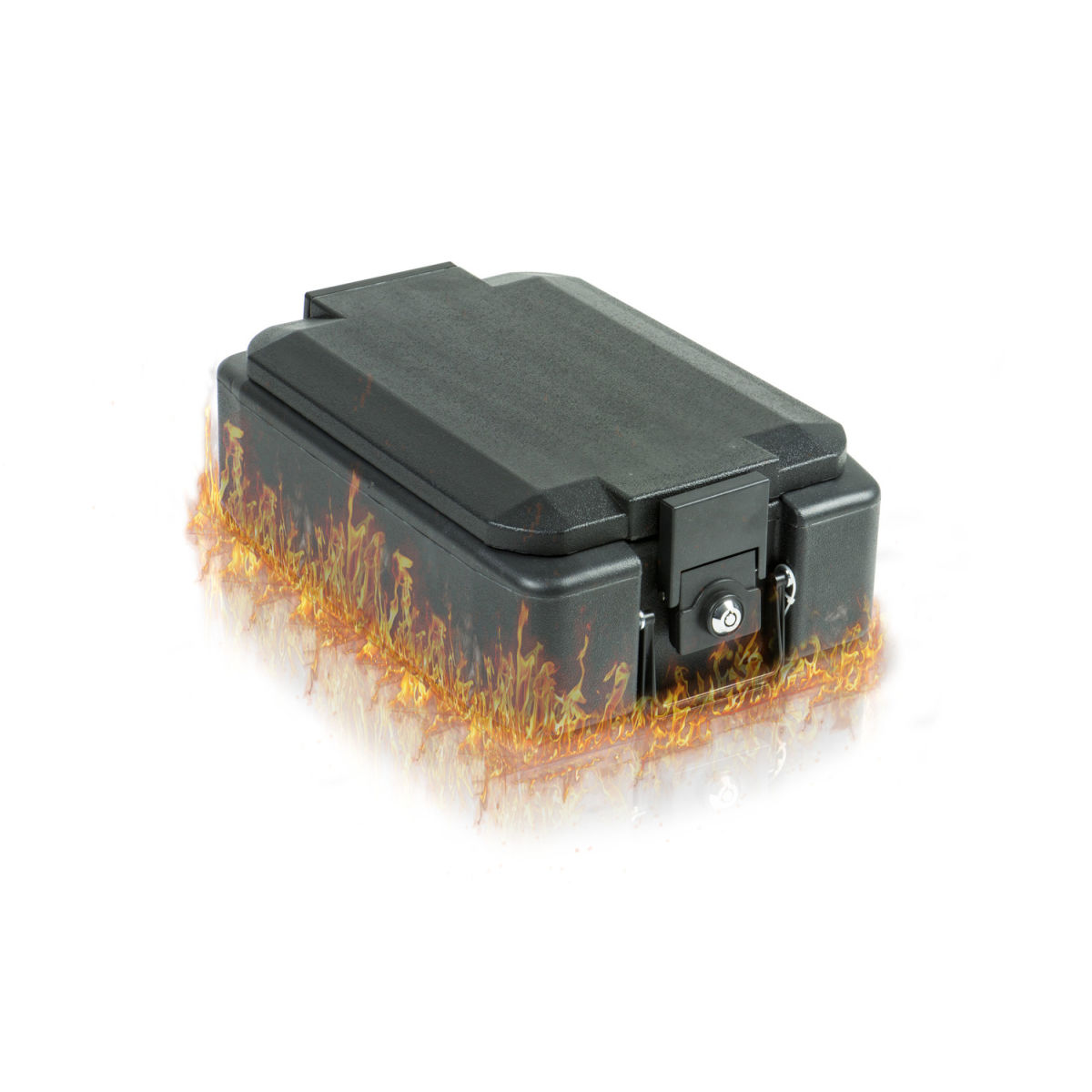 BURG-WÄCHTER Feuerschutz-Kassette FP 22 K; 28x15.5x41 cm (BxHxT); schwarz