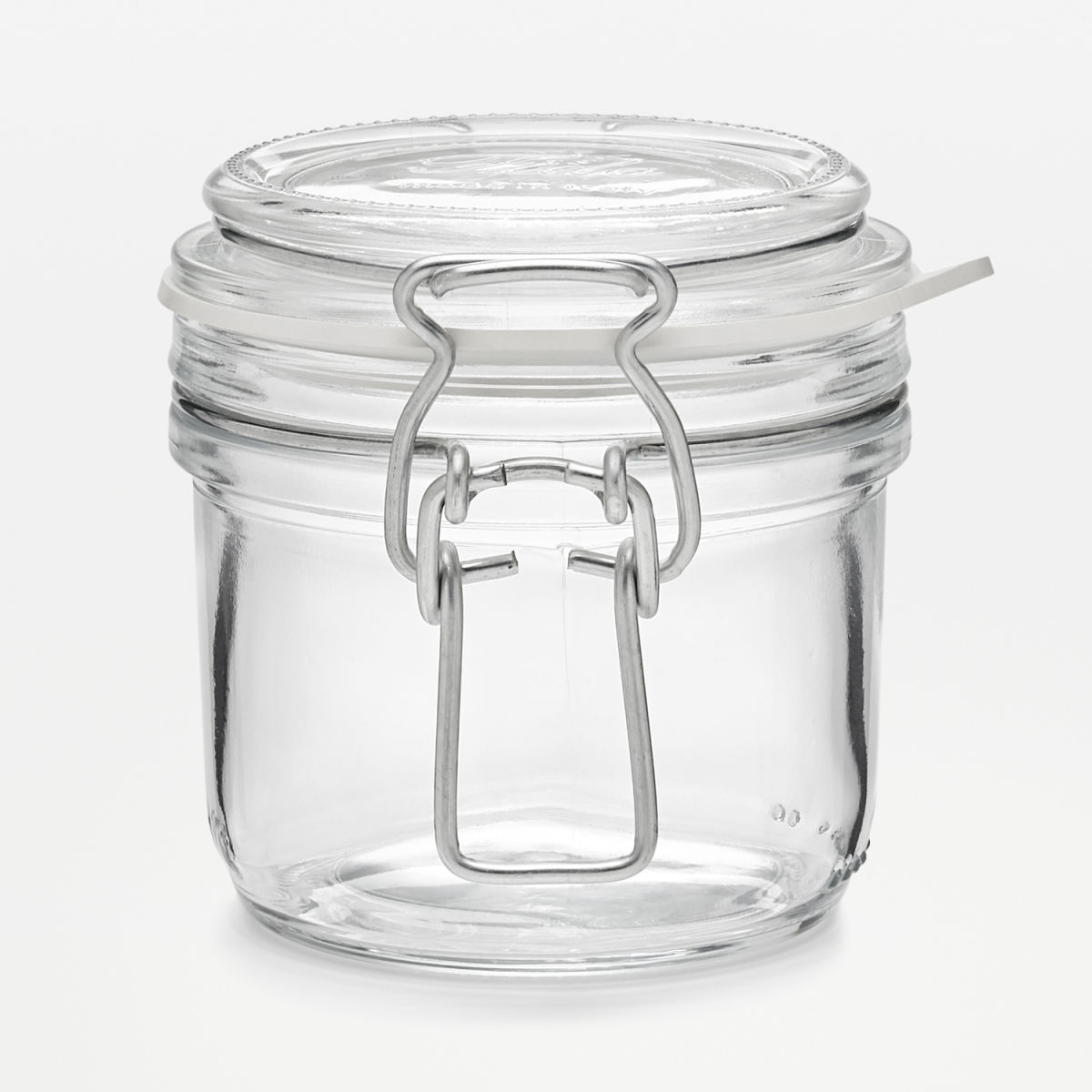 Bormioli Rocco Vorratsglas Fido 0,20 ltr. Fido Terrina 200 ml, 8.3x8.2 cm (ØxH); transparent; rund; 6 Stück / Pack