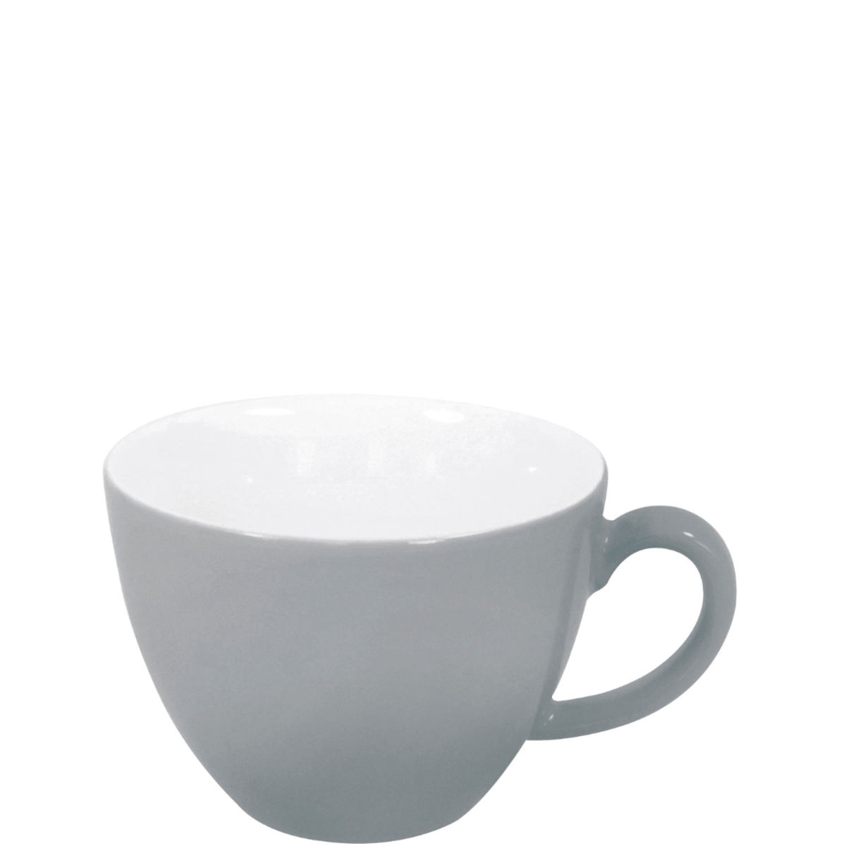 Kahla Espresso-Obertasse Pronto Colore 80 ml, 6.4x5.1 cm (ØxH); hellgrau; rund; 6 Stück / Pack