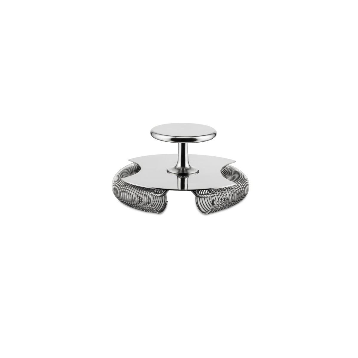 Alessi Doppel-Barsieb The tending box ; silber