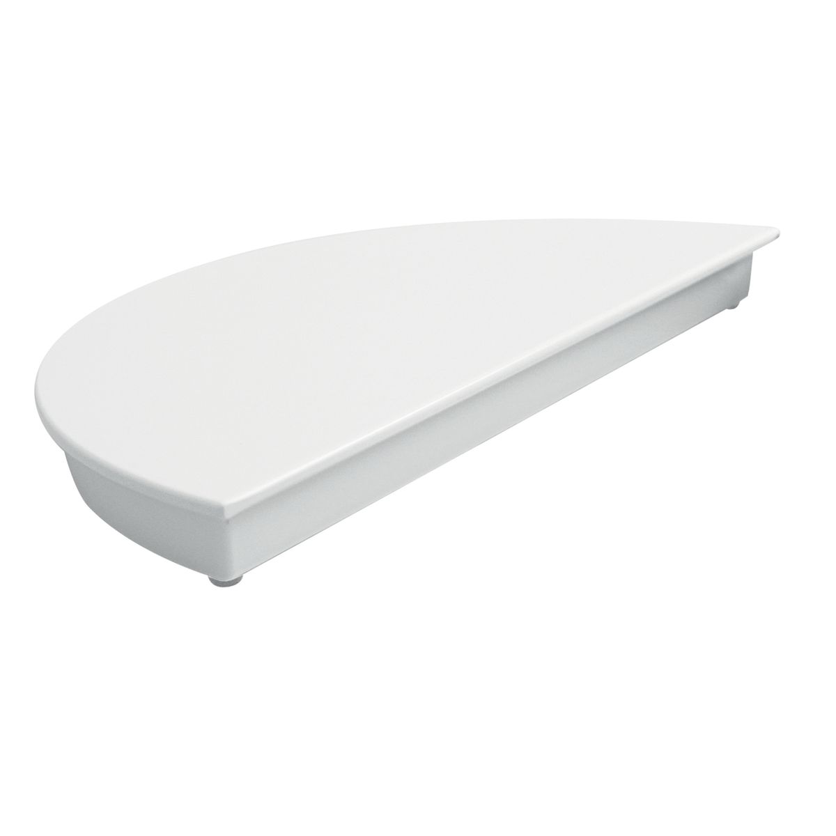 Schneider Tortenplatte Melamin 16x3x32 cm (BxHxØ); weiß
