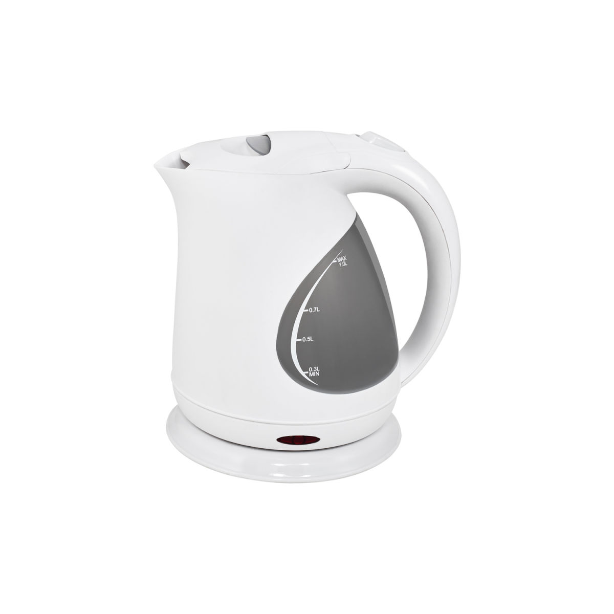 Bollitore per hotel Lancaster da 1 litro in nero CORBY; 1000 ml, 14.3x19x18 cm (LxHxP); bianco