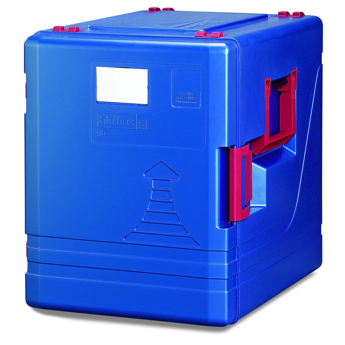thermohauser Blu'box 52 GN, Hartkunststoffbox aus PP, blau, Außenmaße 63,5x45,0x55,0 cm 157.2 l, 63.5x45x55 cm (LxBxH); blau