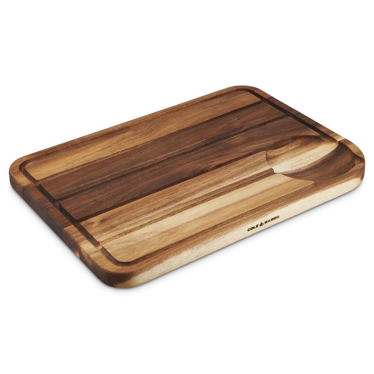 Cole & Mason Berden Acacia Schneidebrett 46x34x46 cm (LxBxH); braun; 4 Stück / Pack