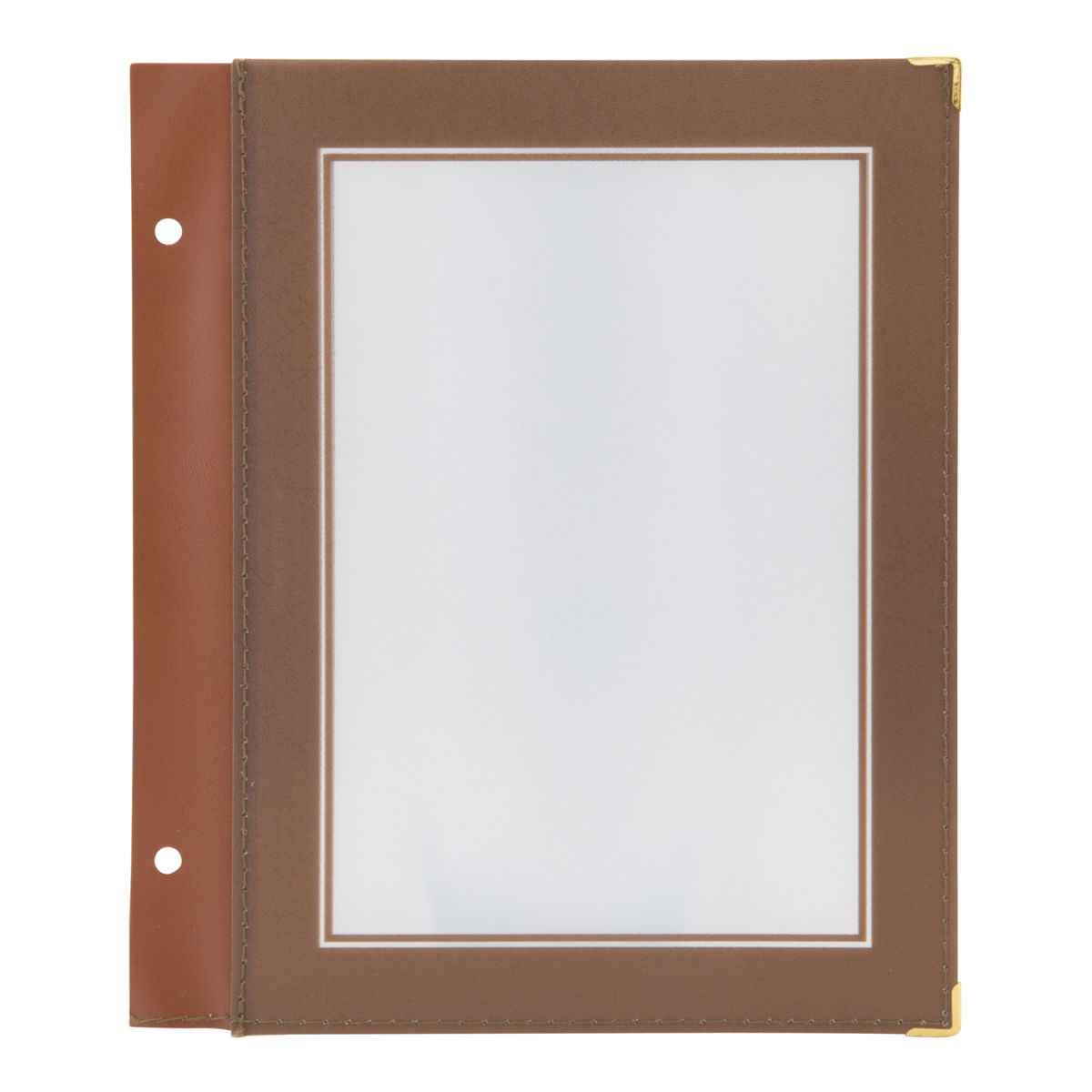 Set di 5 Inserti per Carte A5 Wood - Marrone - 2 facciate Securit; marrone