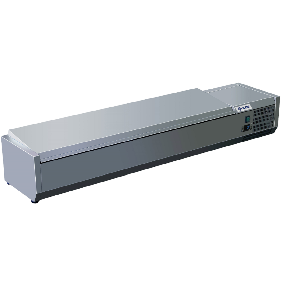KBS KBS Kühlaufsatz RX1810 180x28x39.5 cm (BxHxT); silber