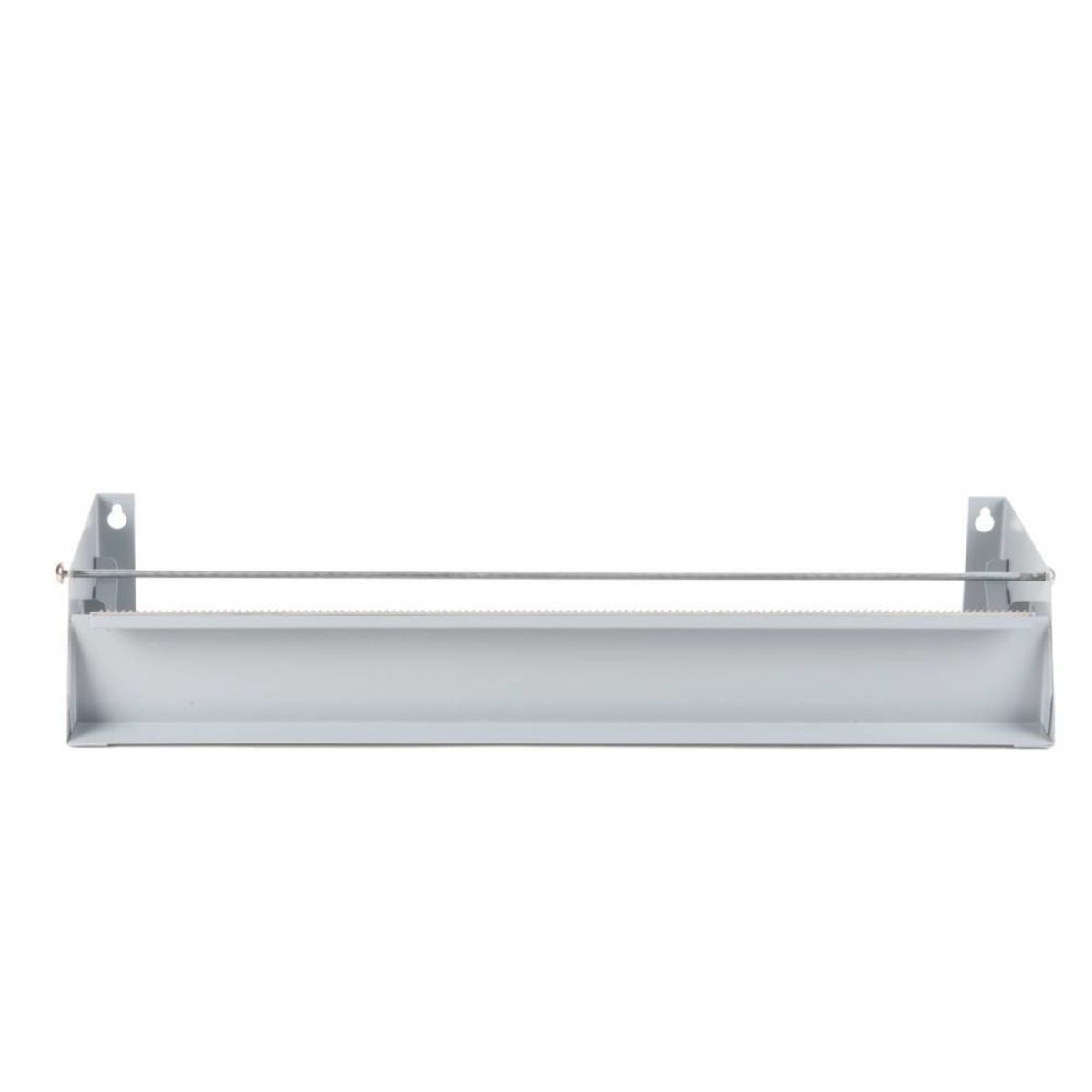 Plock Folienspender mit Säge, 45 cm; 50x8.5x16.5 cm (BxHxT); silber