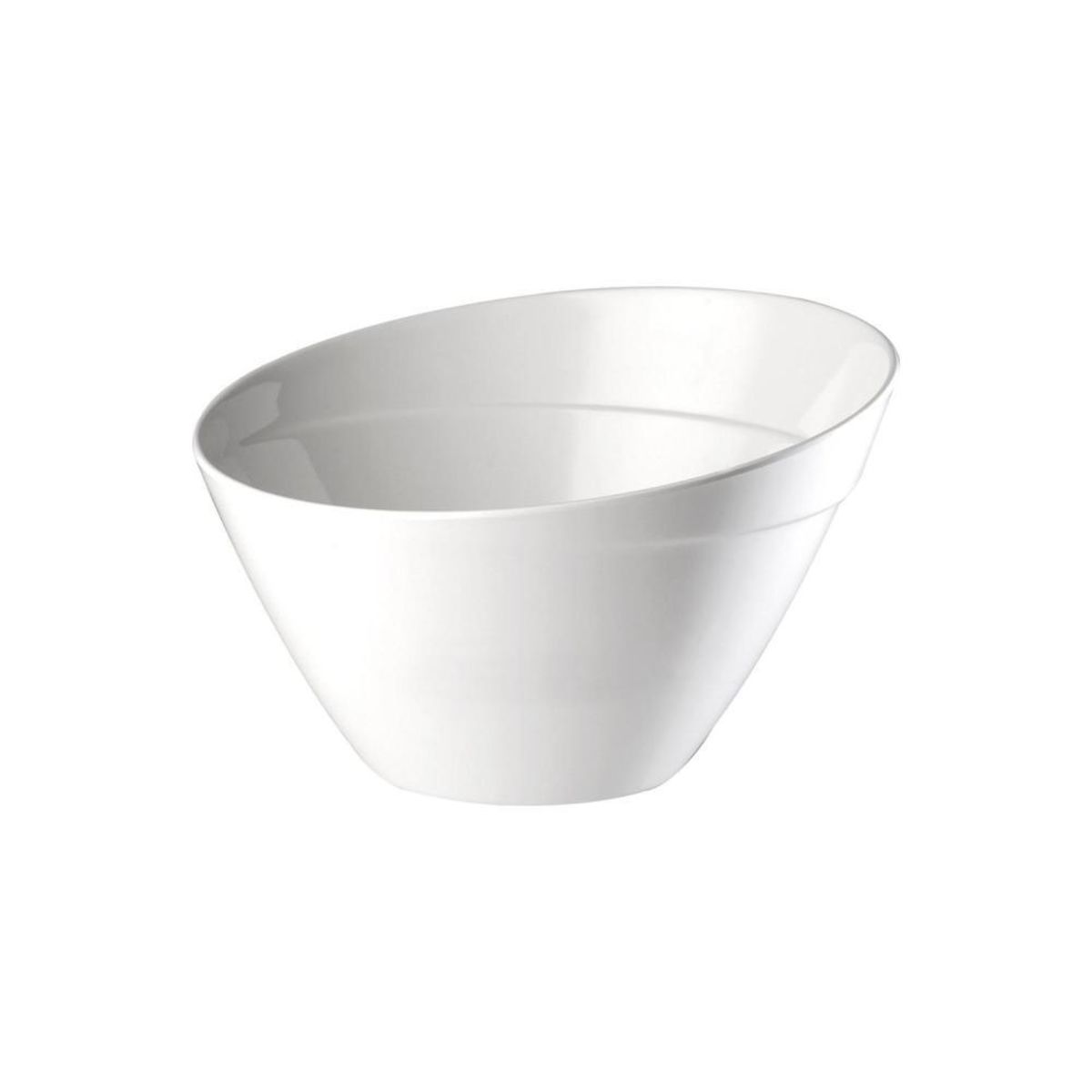 APS Schale -FRIENDLY-, PET; 400 ml, 14.5x14.5x9 cm (LxBxH); weiß