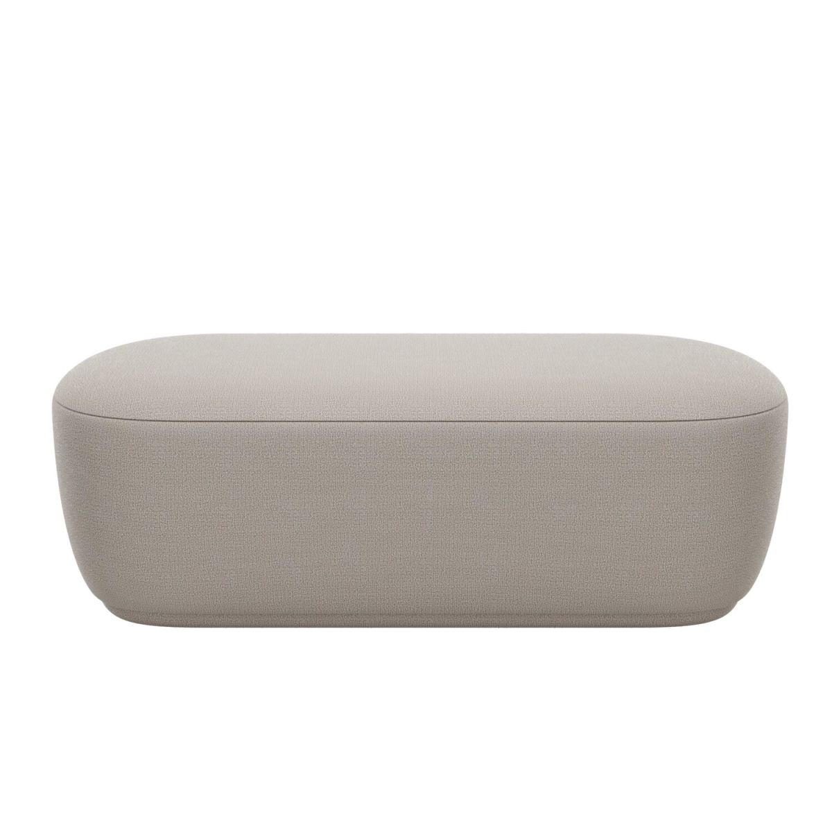 blomus Bank -KUON- Stoff Socia 120x40x45 cm (BxTxH); cremeweiß