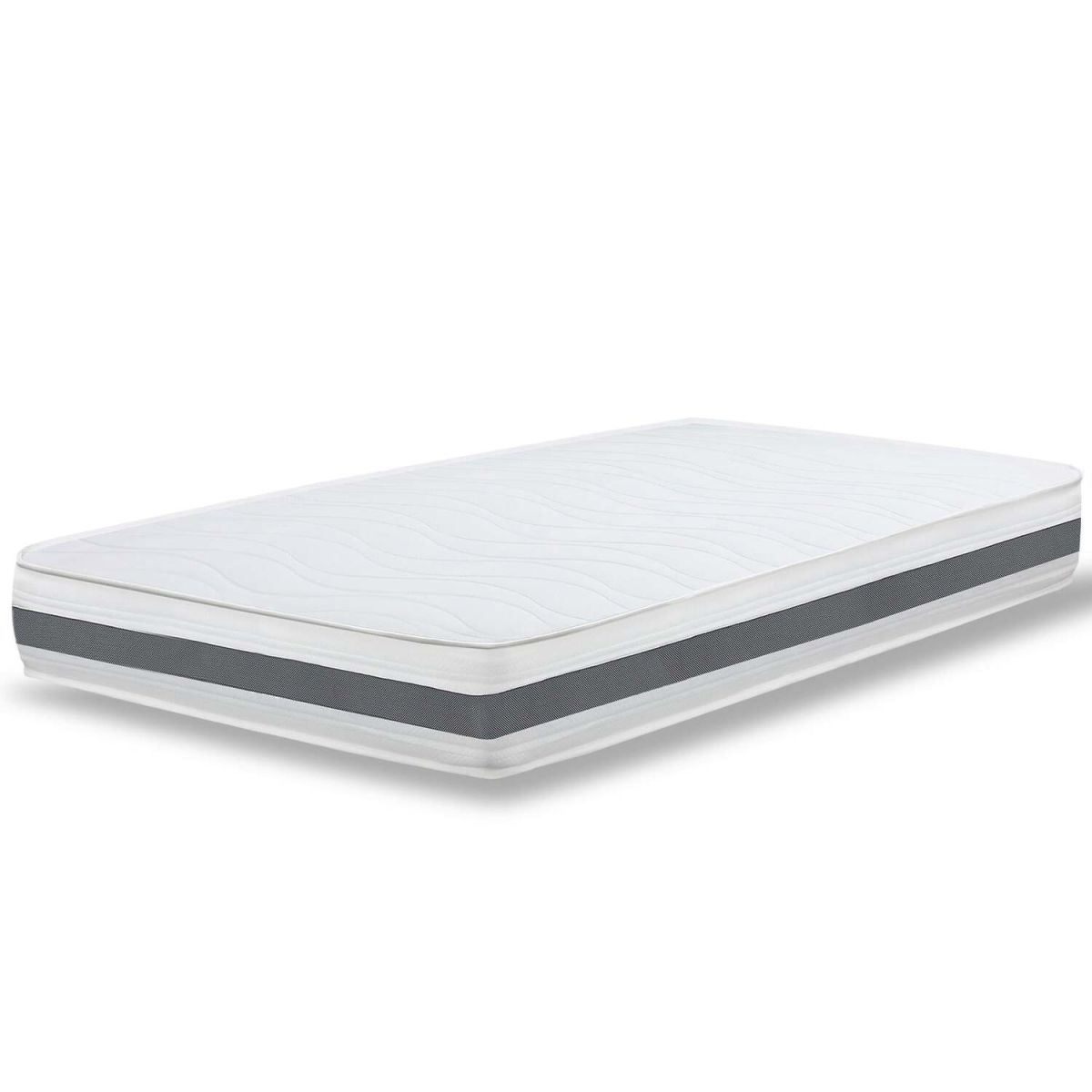 The White Stone Matratze ESSENTIAL Waterfoam hypoallergen 10CM 90x200x16 cm (BxLxH); weiß; H3-fest