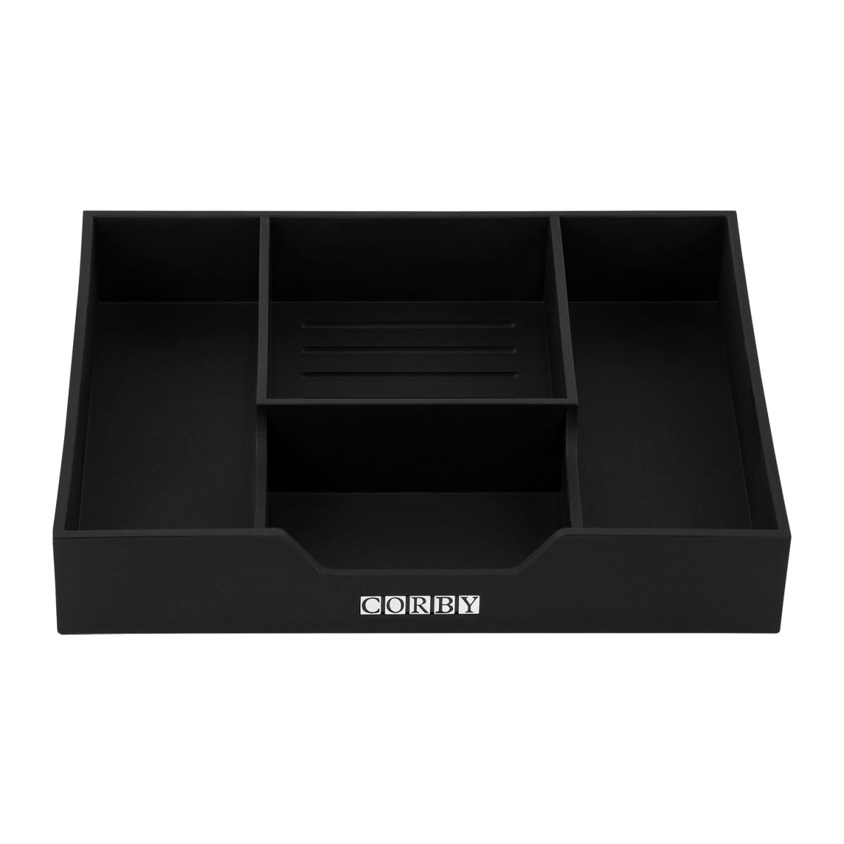 Portabustine Corby Kensington in Nero CORBY; 21.4x3.7x17.1 cm (LxHxP); nero; 5 pz. / Pacco