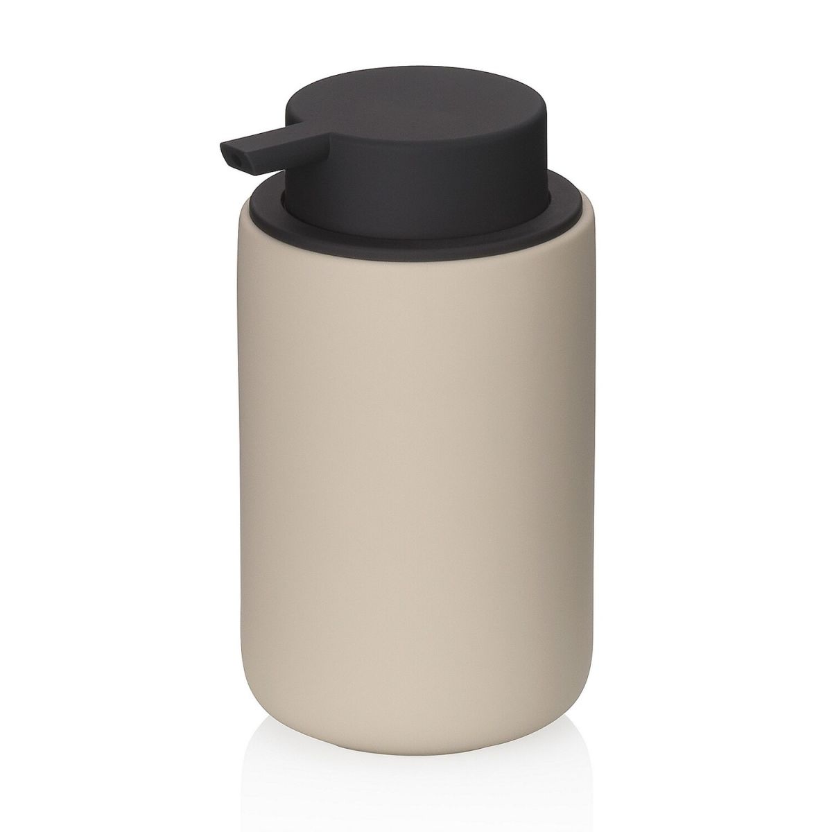 kela Seifenspender Sana Keramik 14.5 cm (H); beige; rund