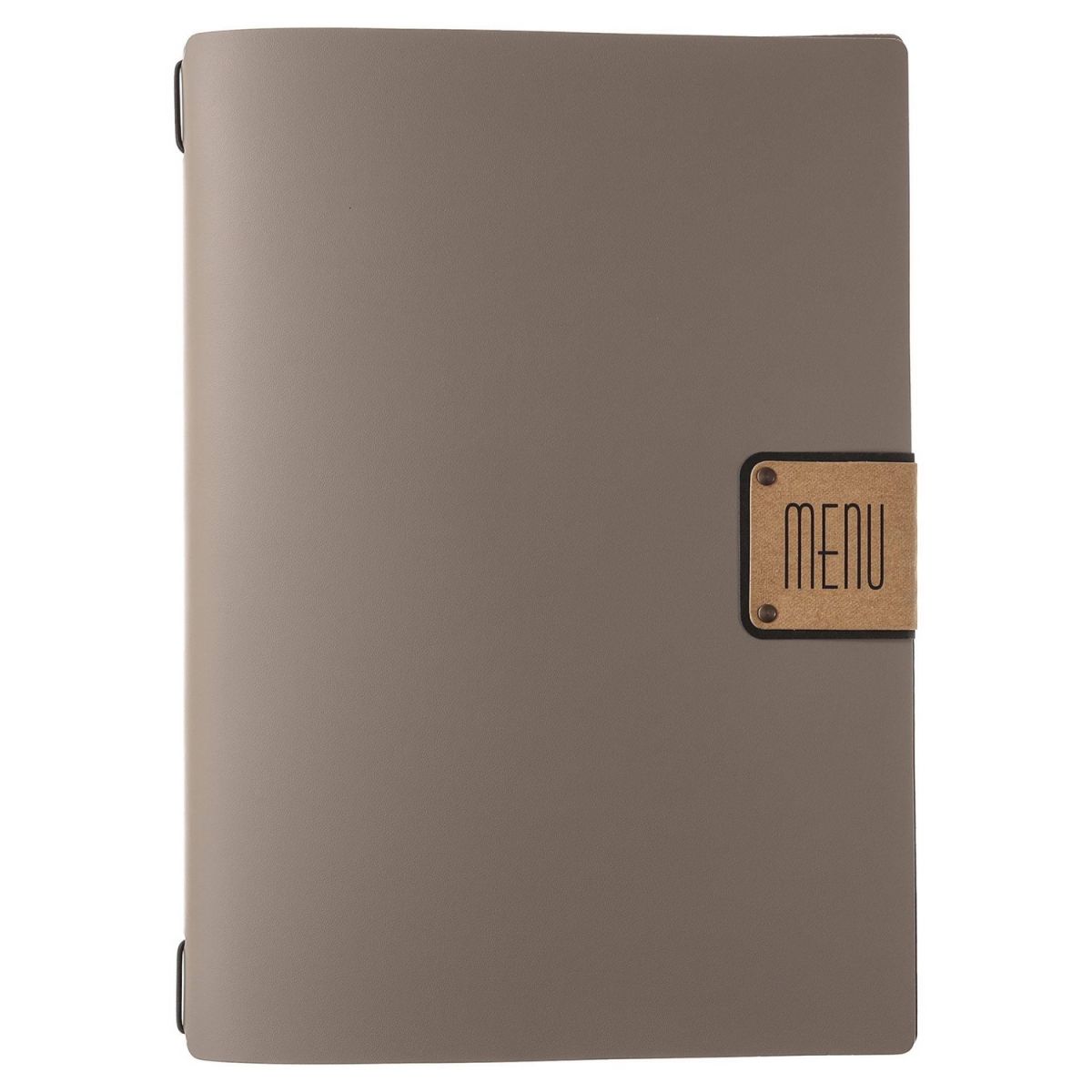 Porta Menu PORTOFINO A4 TORTORA DAG Style; 31.8x23.2 cm (LxL); grigio