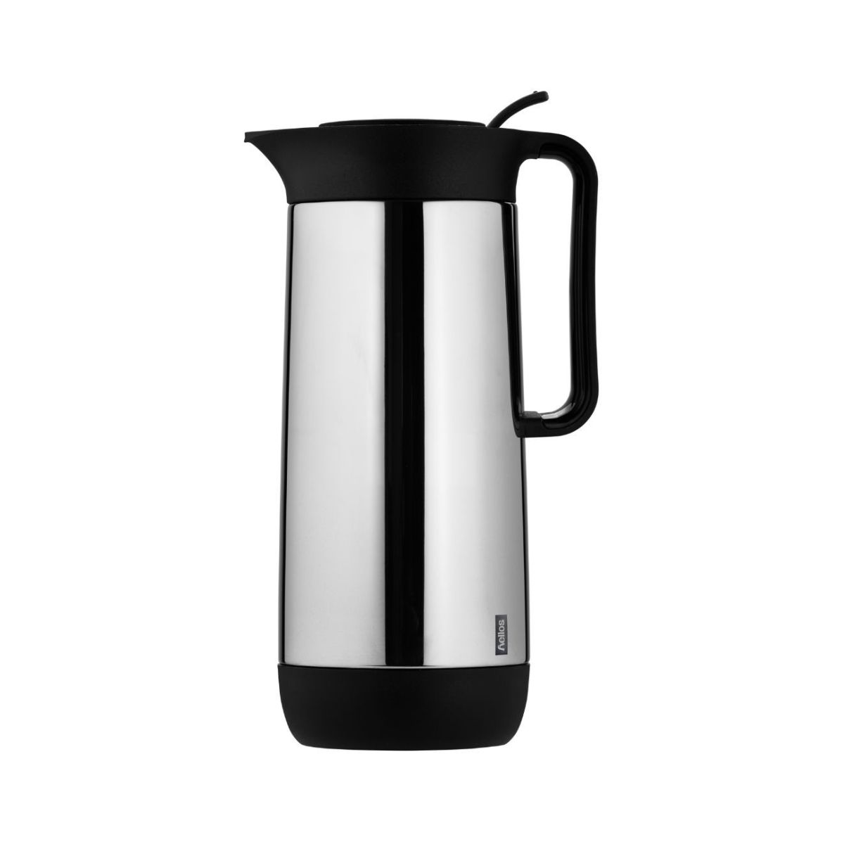 helios Isolierkanne Contur Push poliert 1 l, 28.3 cm (H); silber; rund