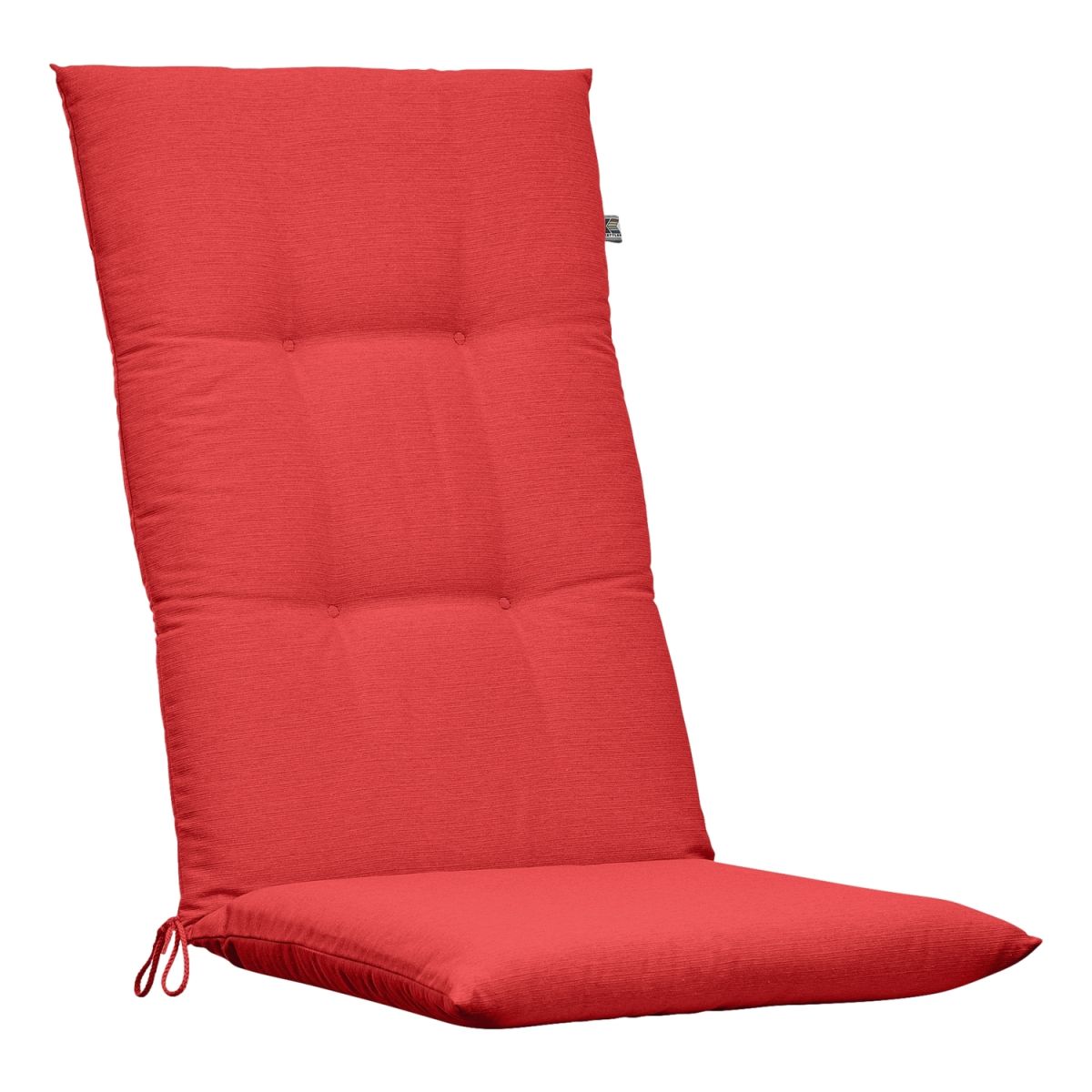 KETTLER HEAR Hochlehnerauflage KETTCUSH; 48x120x8 cm (BxLxH); rot
