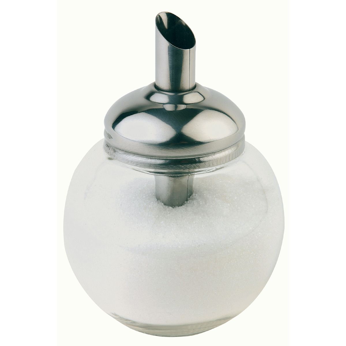APS Zucker-Ersatz Behälter 250 ml, 8x11 cm (ØxH); transparent; rund