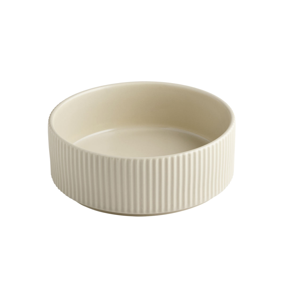 APS Schale -THE GRID-; 550 ml, 16x6 cm (ØxH); beige; 6 Stück / Pack