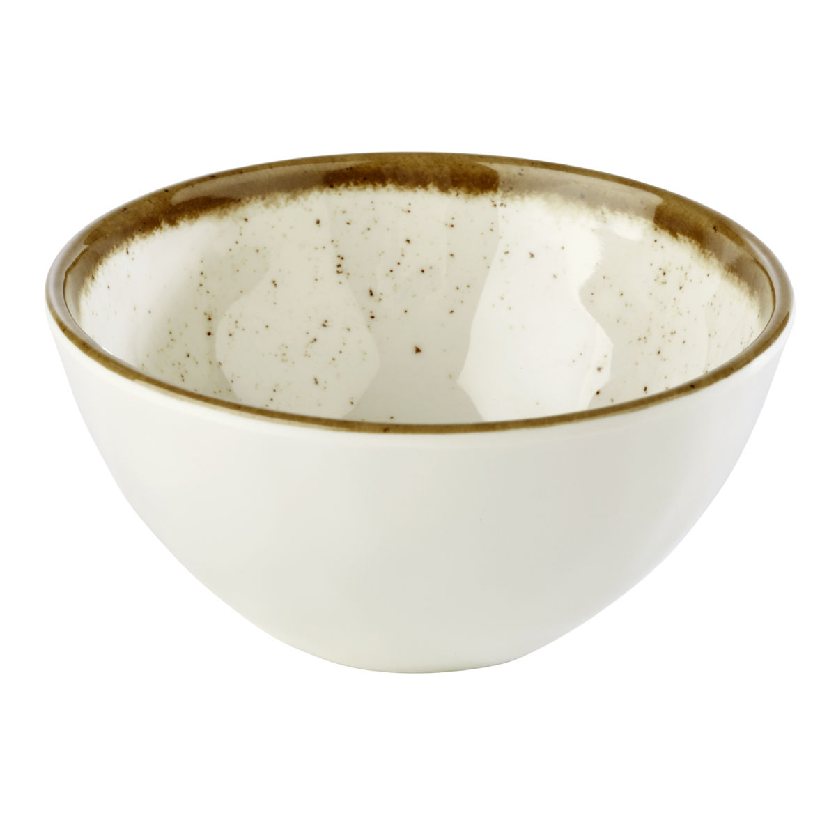 APS Schale STONE ART, Melamin, rund 300 ml, 12x12x12x6 cm (LxBxØxH); weiß; rund