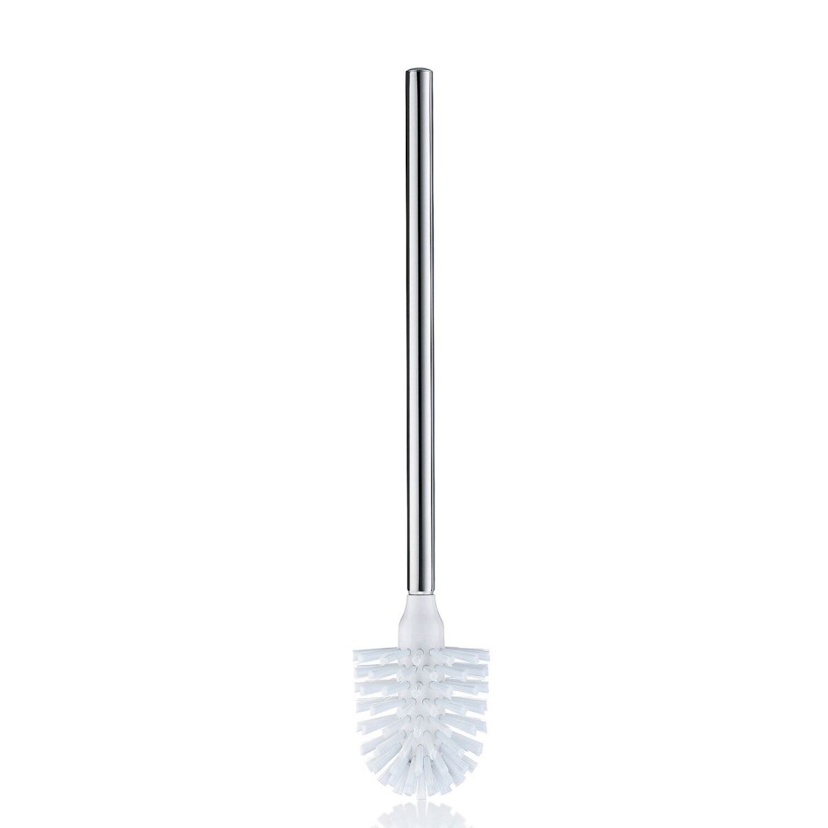 kela Wc-Bürste-Edelstahl Griff La Brosse PET-Kunststoff Glänzend 42.5x8 cm (LxØ); weiß