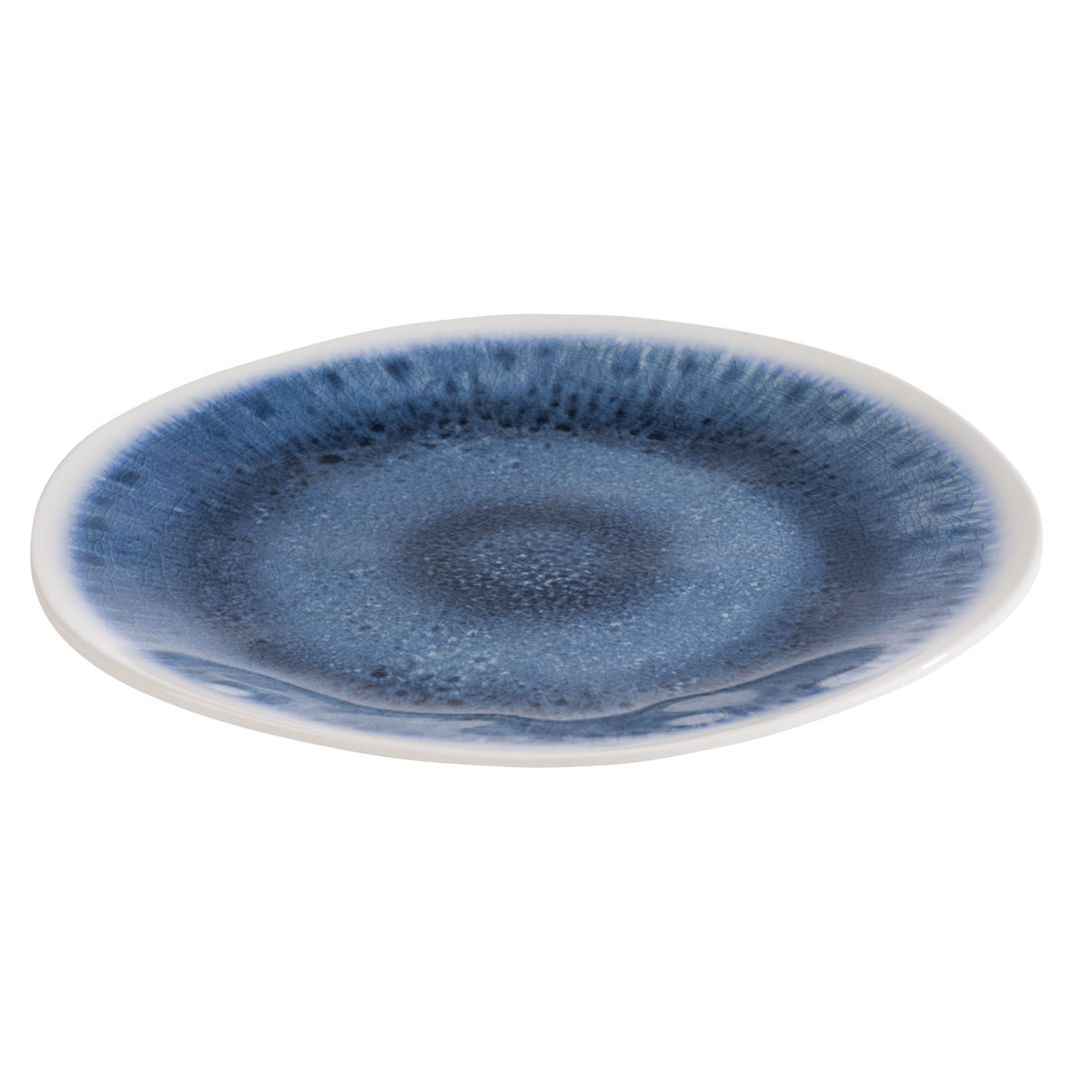 APS Teller BLUE OCEAN, Melamin 26.5x26.5x26.5x2 cm (LxBxØxH); blau; rund