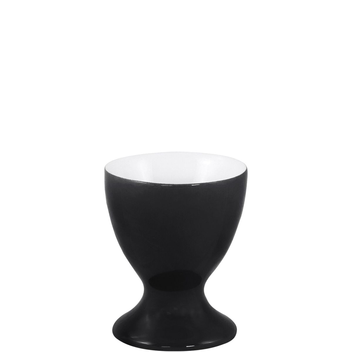 Kahla Eierbecher Pronto Colore mit Fuß 5.2x6.2 cm (ØxH); schwarz; rund; 6 Stück / Pack