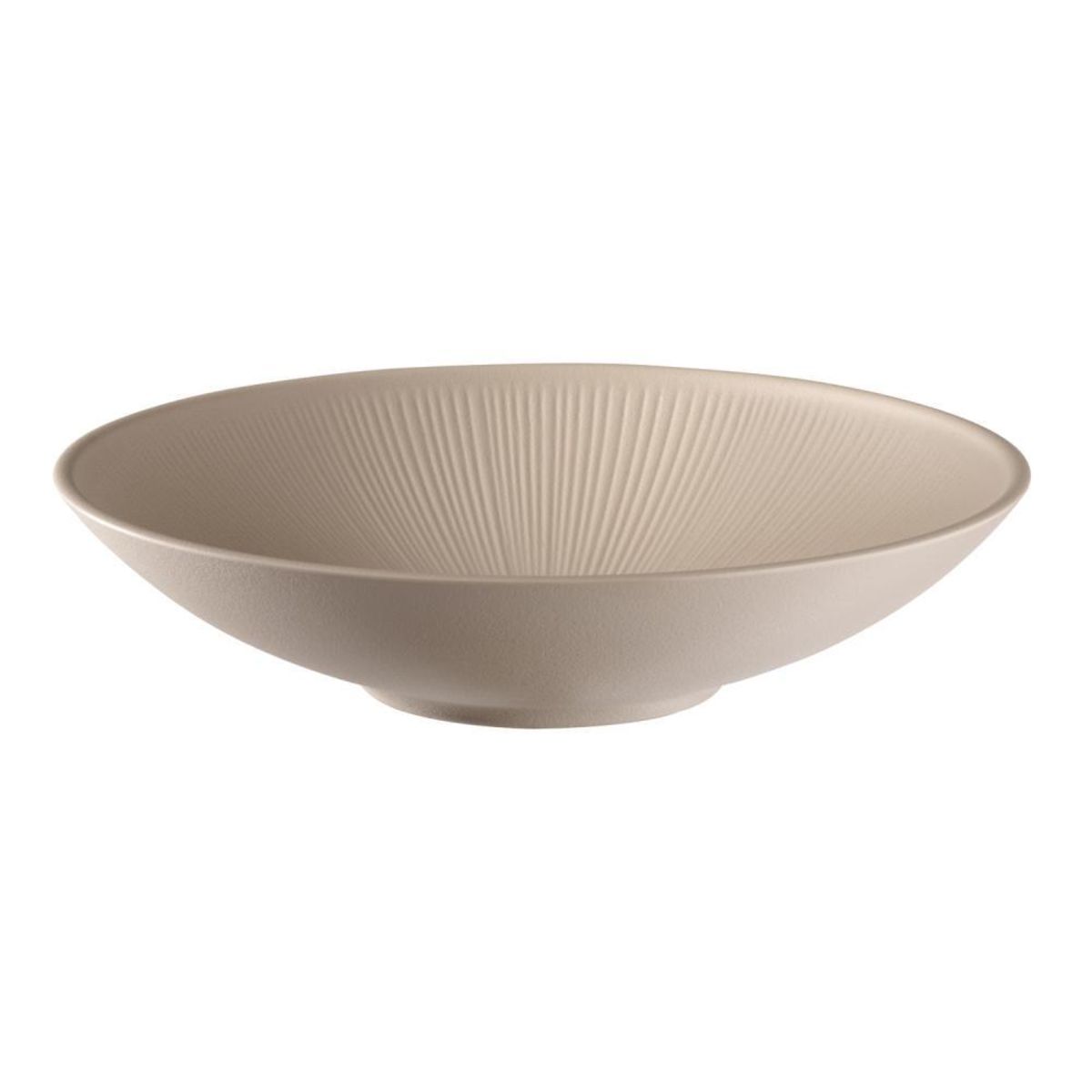 APS Schale -NERO- , 14,5 x 12,5 cm, H: 8 cm , Melamin, sand , 0,3 Liter ,; 2200 ml, 30x30x7 cm (LxBxH); beige; rund