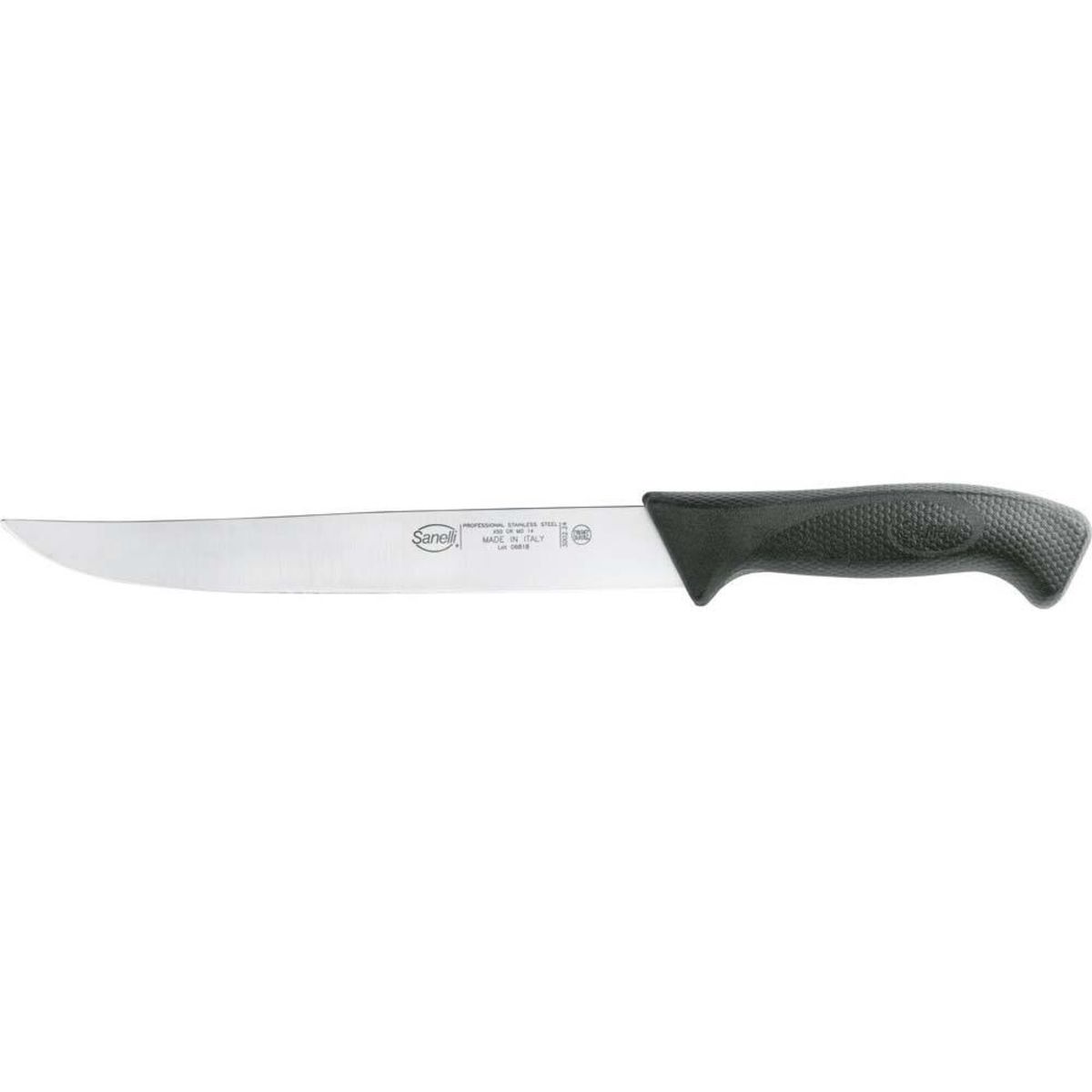 Sanelli Skin Fleischmesser Klingenlänge 230 mm 23 cm (L); schwarz