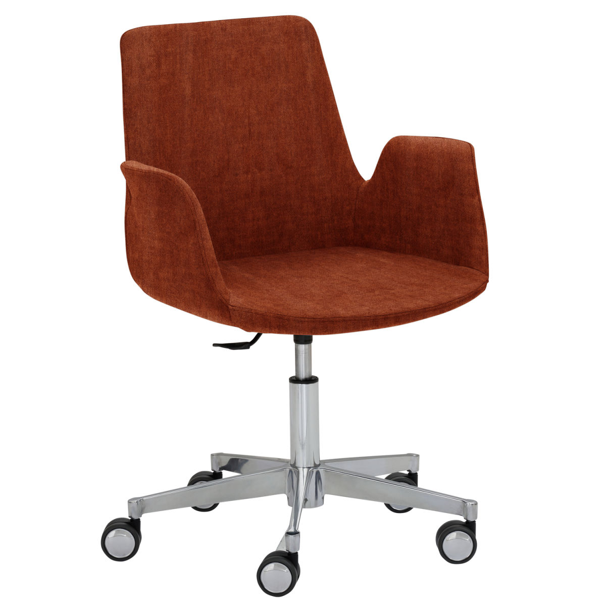 Mayer Sitzmöbel Sessel 2010 Polyester-Stoff, mit Armlehnen 65x65x82 cm (BxTxH); Sitz rostbraun
