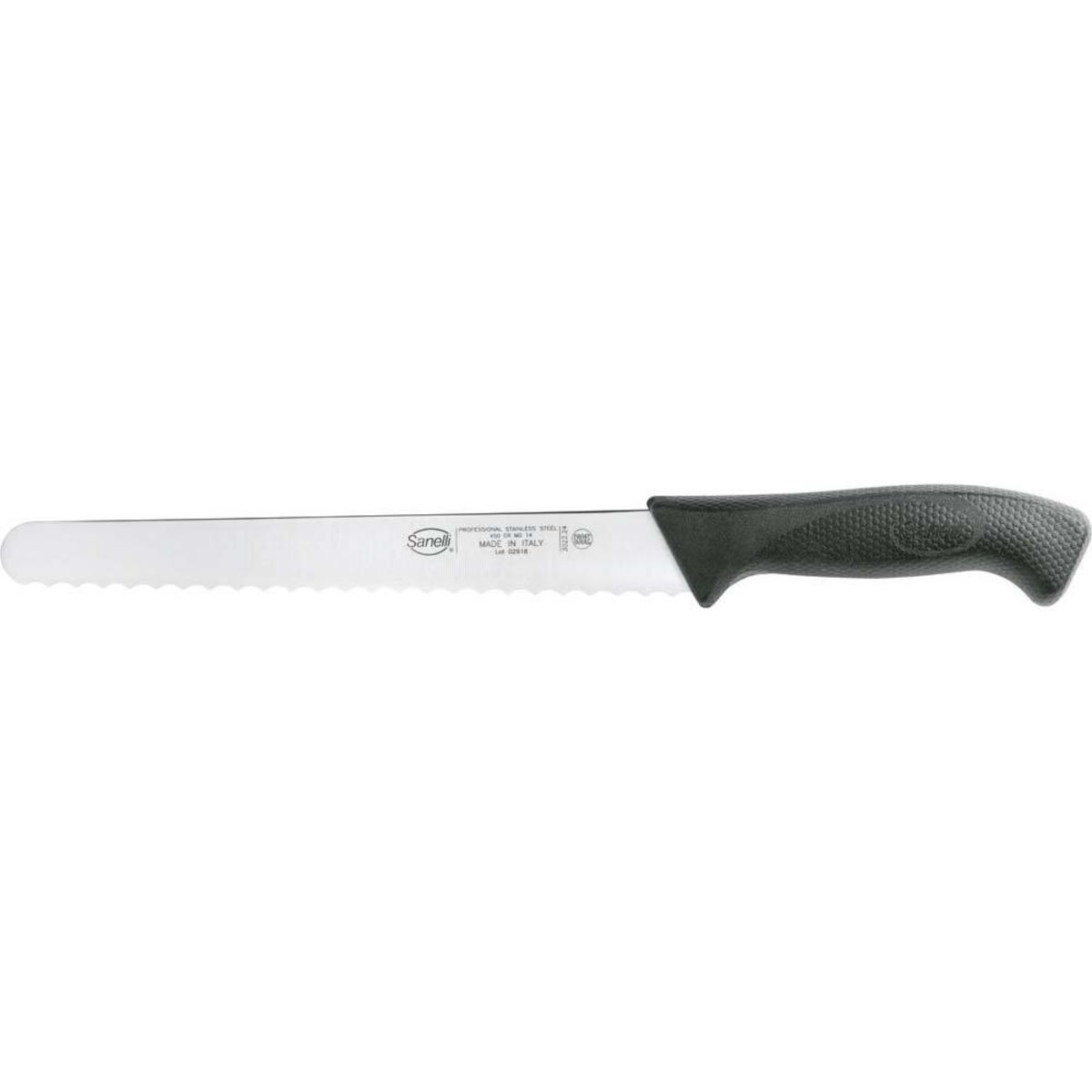 Sanelli Skin Brotmesser Klingenlänge 235 mm 23.5 cm (L); schwarz