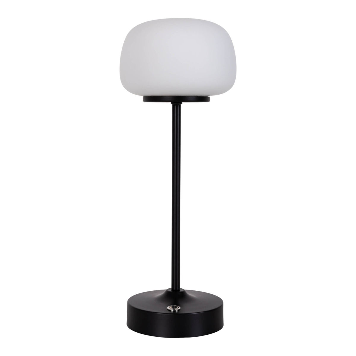 NÄVE Leuchten LED Akku-/ Tischleuchte PINA 10.5x10.5x10.5x30 cm (LxBxØxH); schwarz; Gestell schwarz
