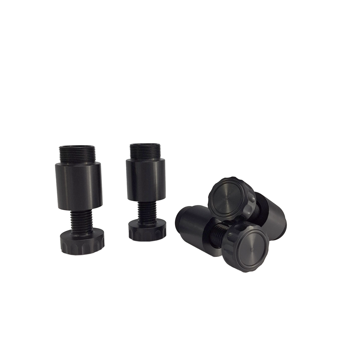 Optiboard Stellfuß OPTIboard Größe M; 4x7.1 cm (LxH); schwarz; 4 Stück / Pack
