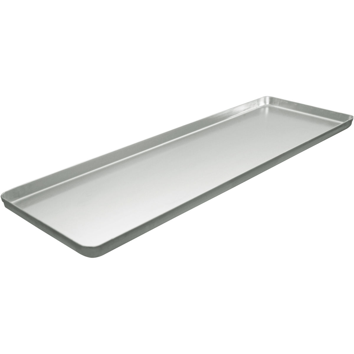 Schneider Ausstellblech Aluminium gebeizt 60x20x2 cm (LxBxH); silber; rechteckig