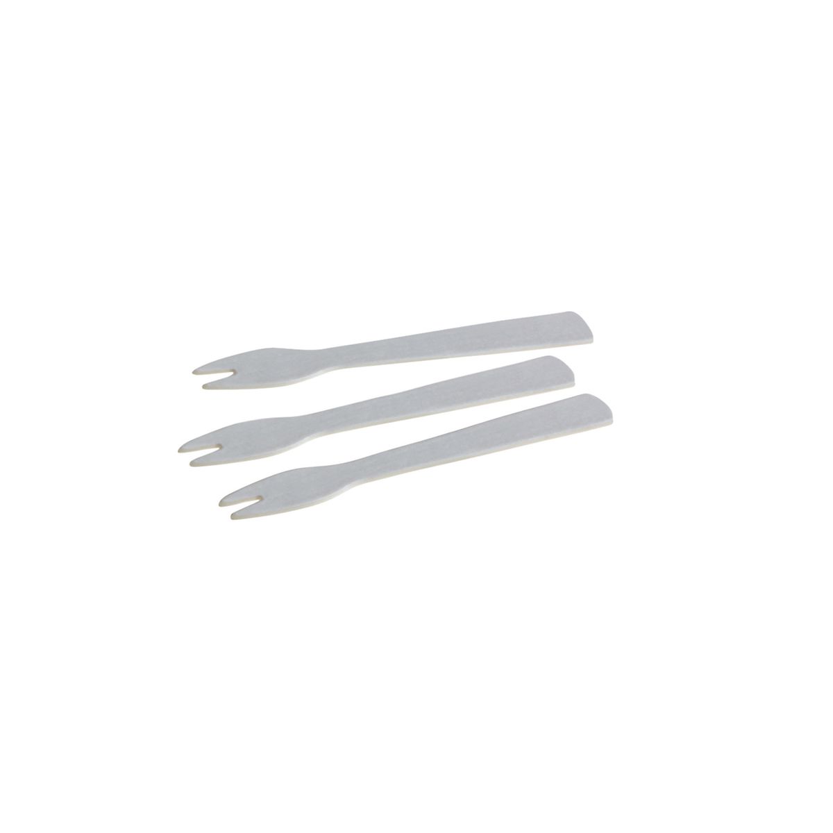 naturesse Pommes Frites Picker Papier 8.8 cm (L); weiß; 6000 Stück / Pack