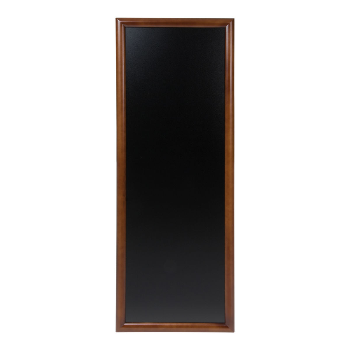 Lavagna da parete Long – Legno laccato marrone scuro – Kit di montaggio incluso Securit; 56x150 cm (LxH); marrone