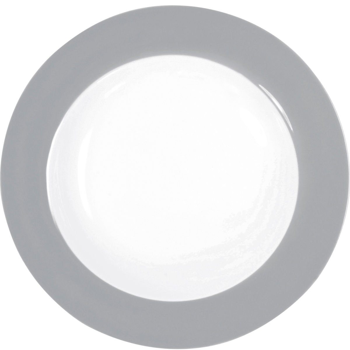 Kahla Suppenteller Pronto Colore 310 ml, 22.1x3.8 cm (ØxH); hellgrau; rund; 6 Stück / Pack