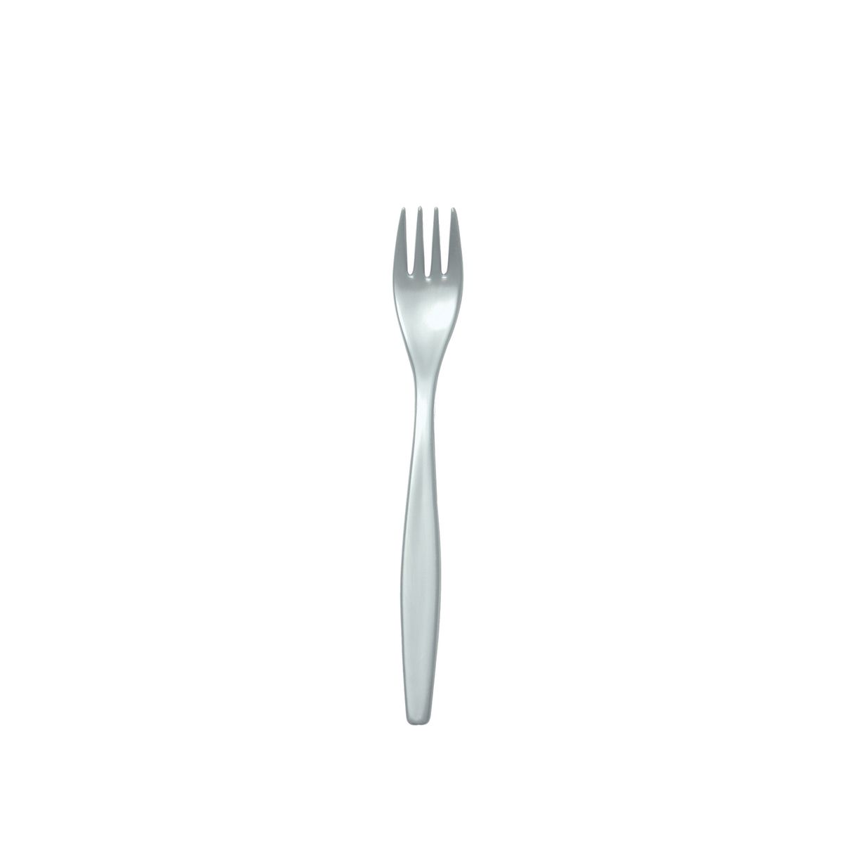 WACA Gabel SAN Kunststoff 19 cm (L); silber; 25 Stück / Pack