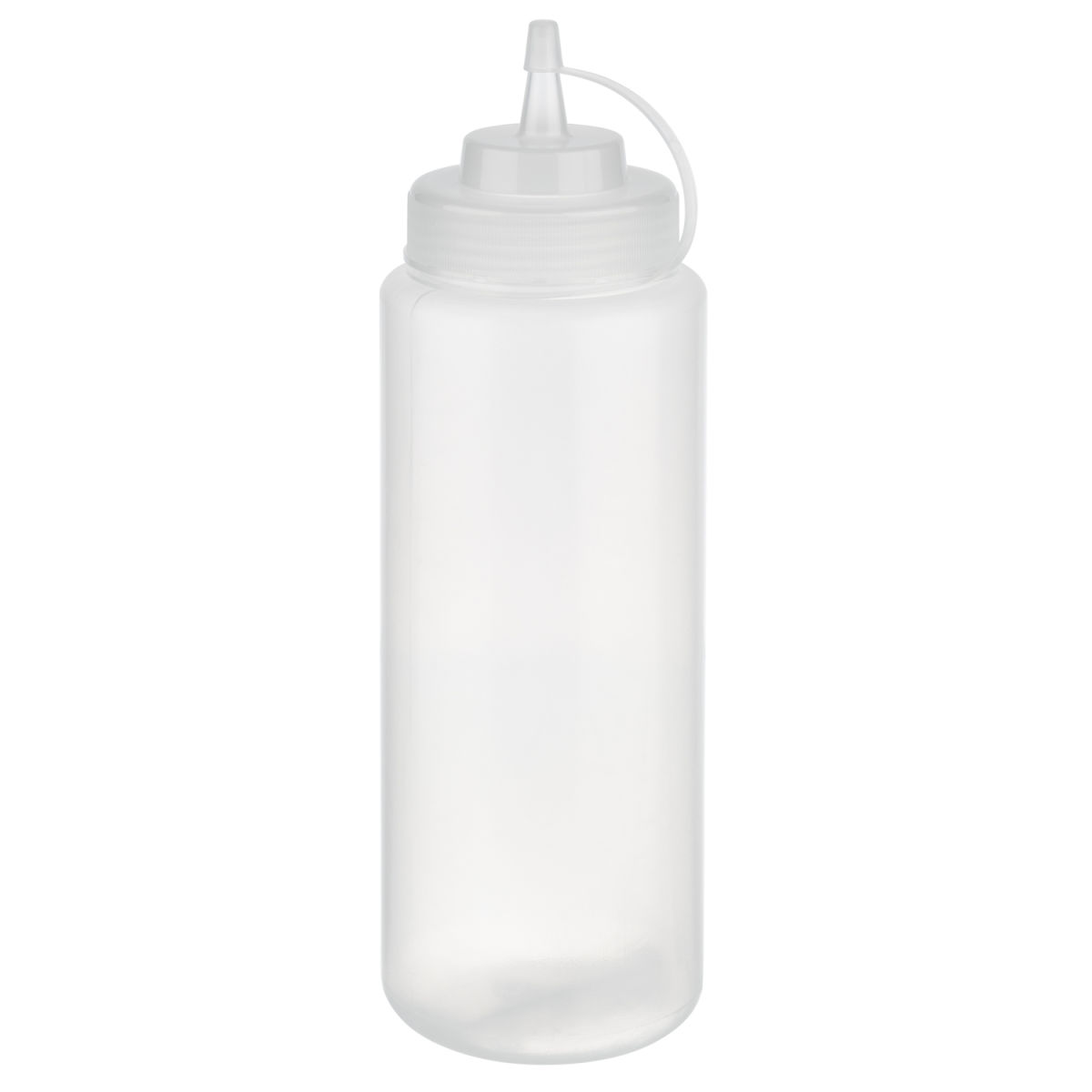 APS Quetschflasche, Polyethylen; 1020 ml, 8x8x26.5 cm (LxBxH); transparent