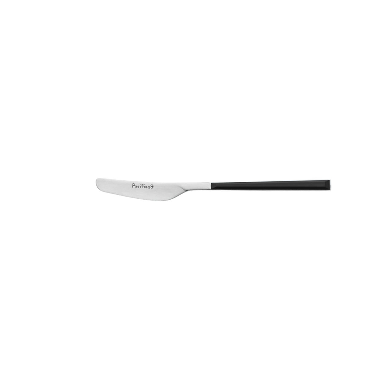 Pintinox Buttermesser SUSHI PRO Satin ABS Griff Weiss 22 cm (L); schwarz; 12 Stück / Pack