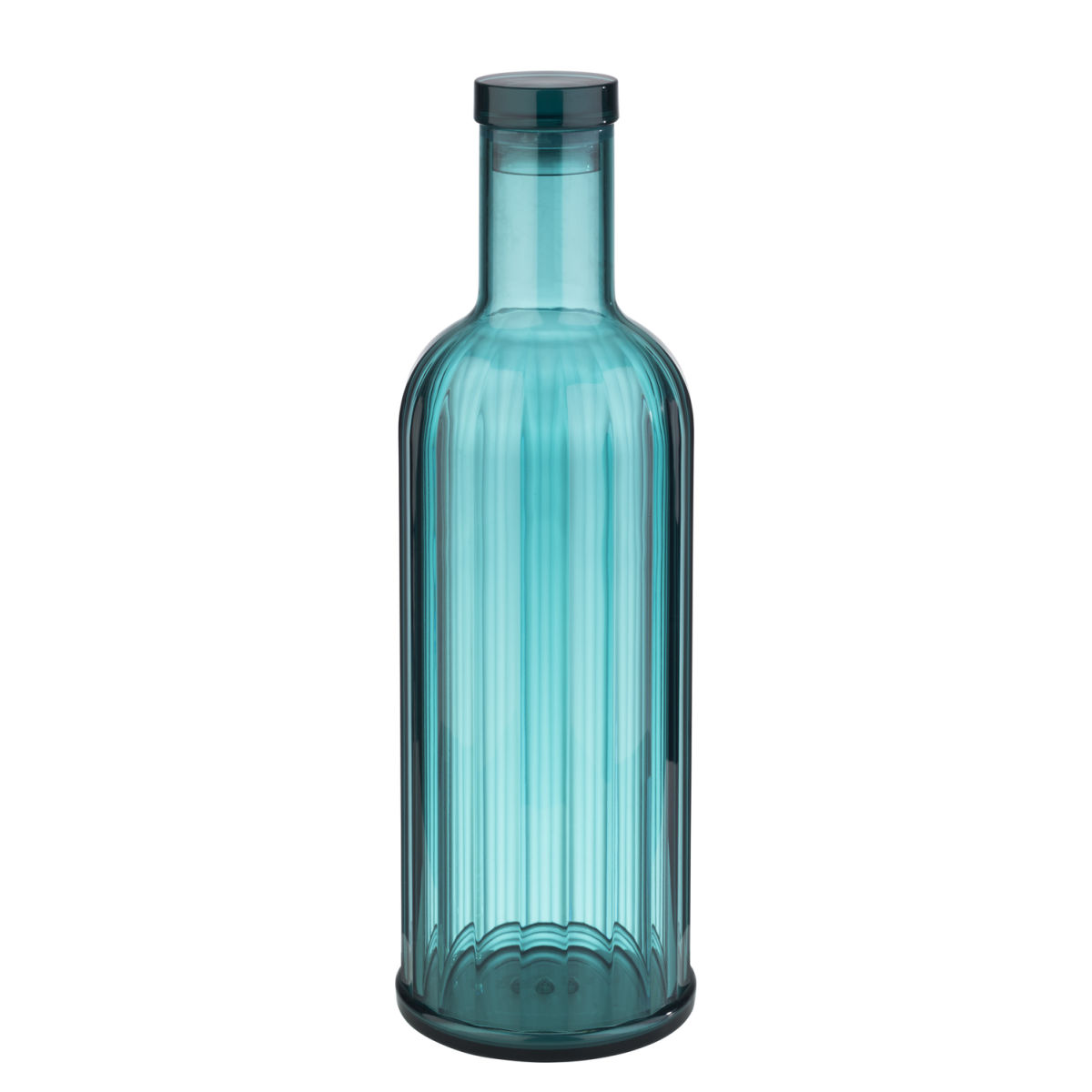 APS Fles Stripes; 1000 ml, 9x9x9x28.5 cm (LxBx&Oslash;xH); blauw; rond